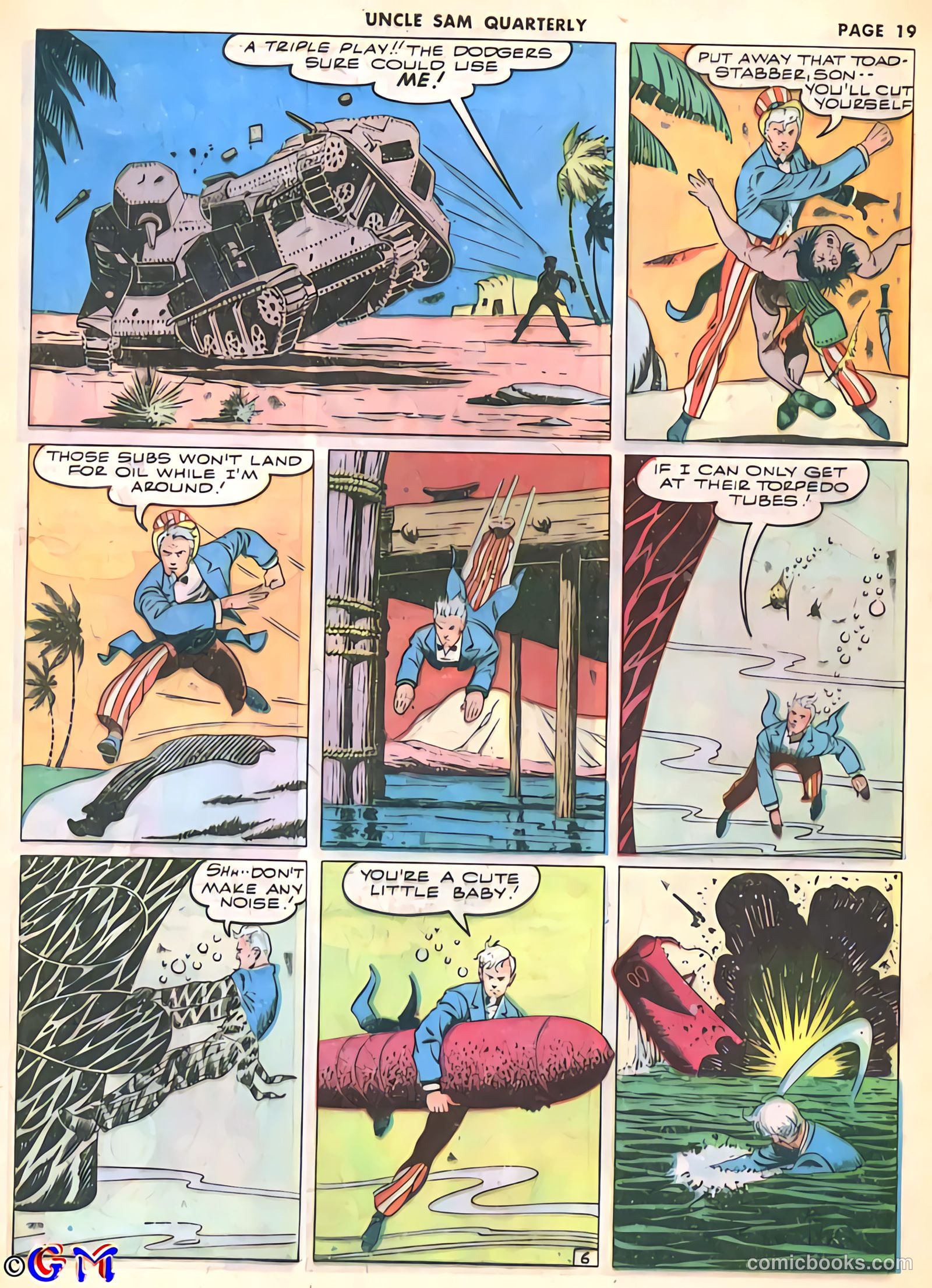 Uncle Sam Quarterly #3 (1942) — page 21 of 68