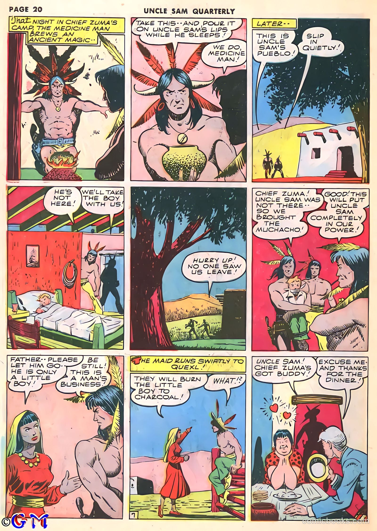 Uncle Sam Quarterly #3 (1942) — page 22 of 68