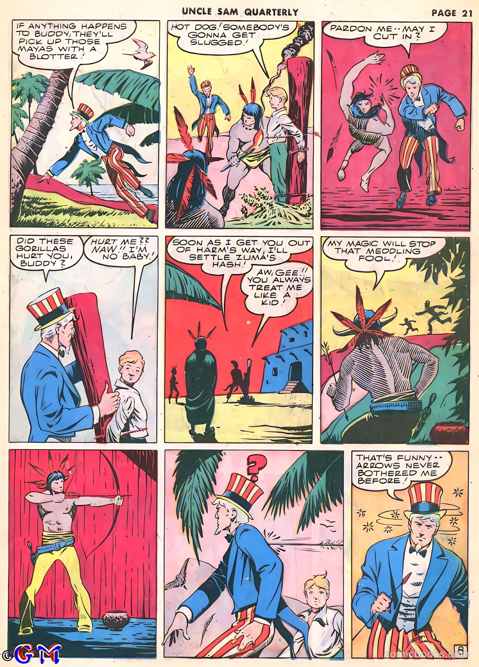 Uncle Sam Quarterly #3 (1942) — page 23 of 68