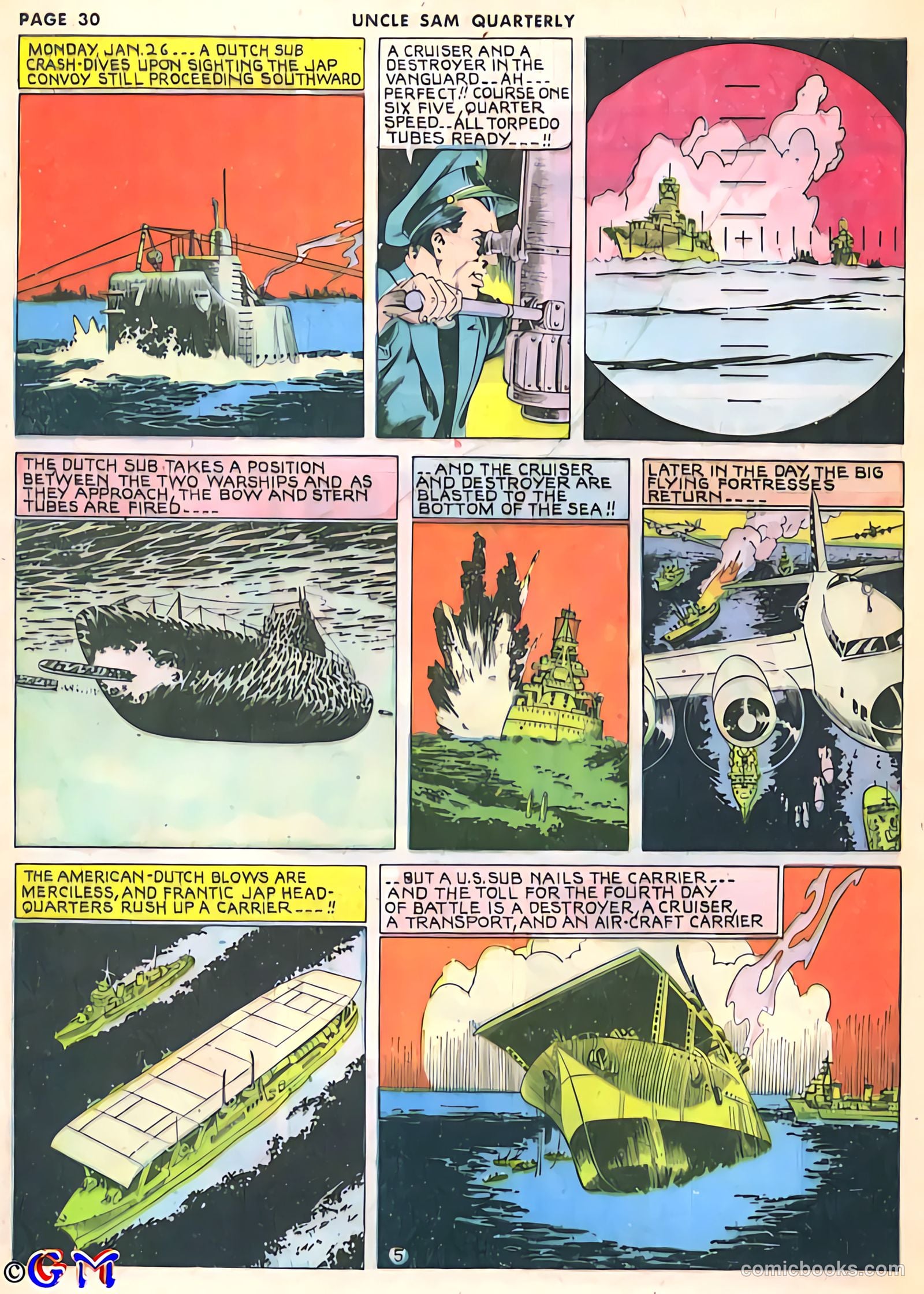 Uncle Sam Quarterly #3 (1942) — page 32 of 68