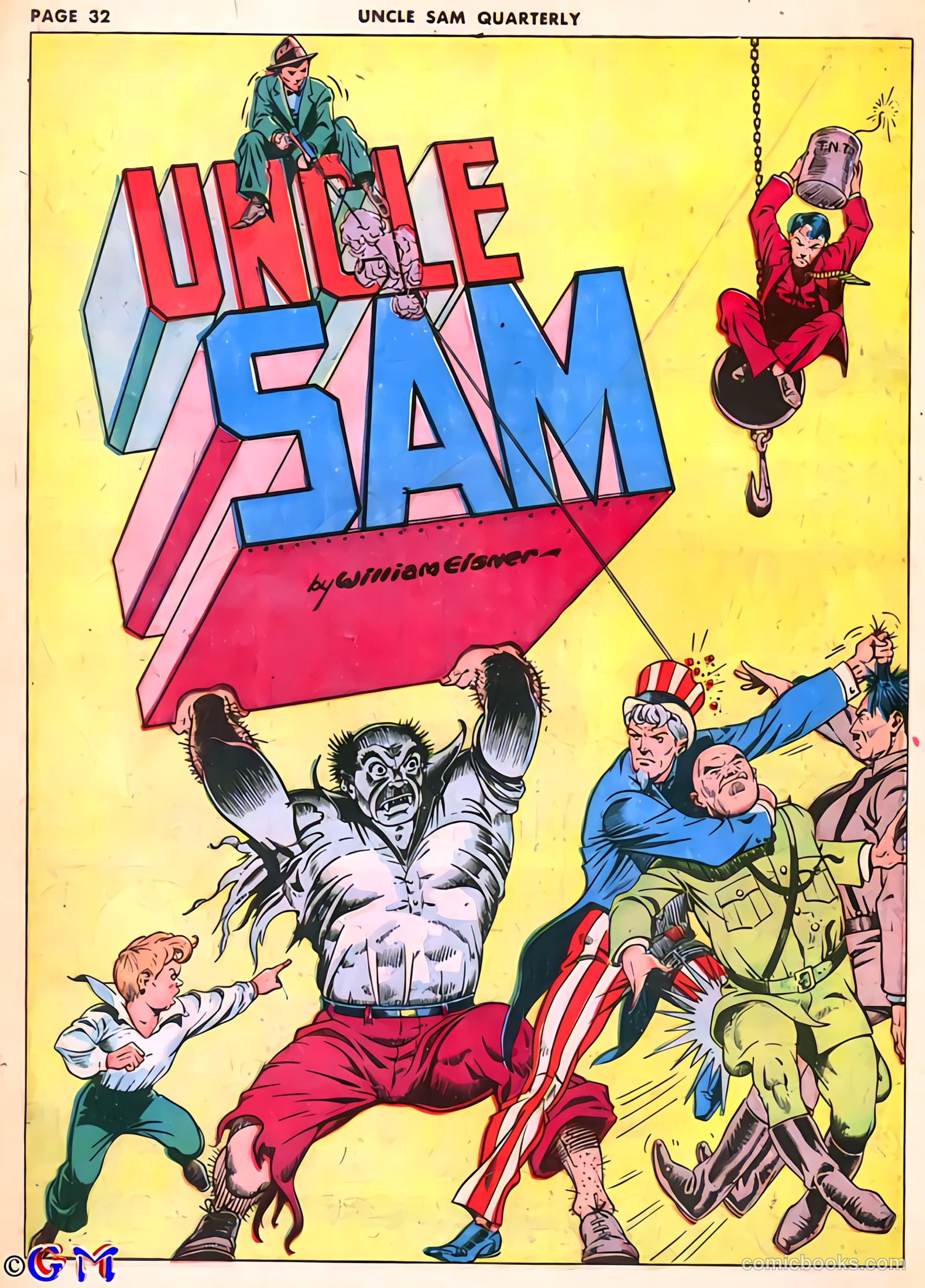 Uncle Sam Quarterly #3 (1942) — page 34 of 68