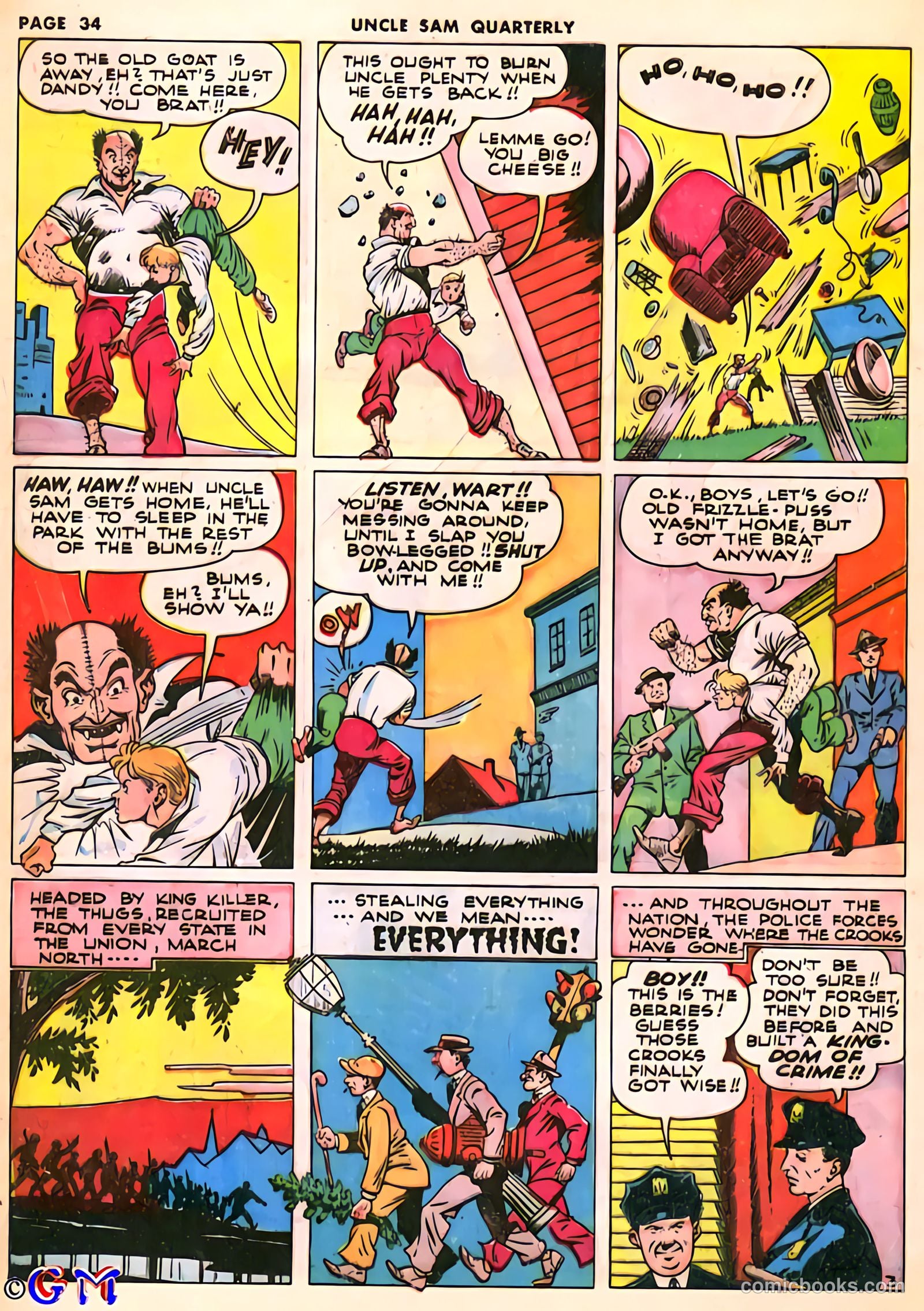 Uncle Sam Quarterly #3 (1942) — page 36 of 68