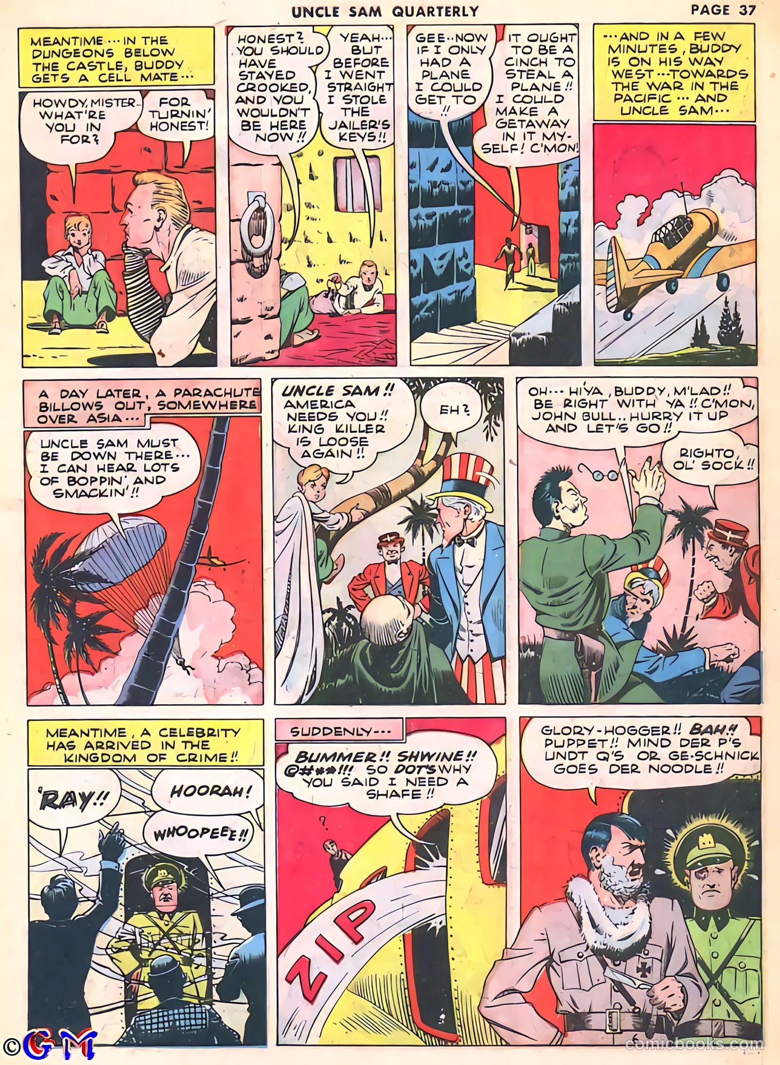 Uncle Sam Quarterly #3 (1942) — page 39 of 68