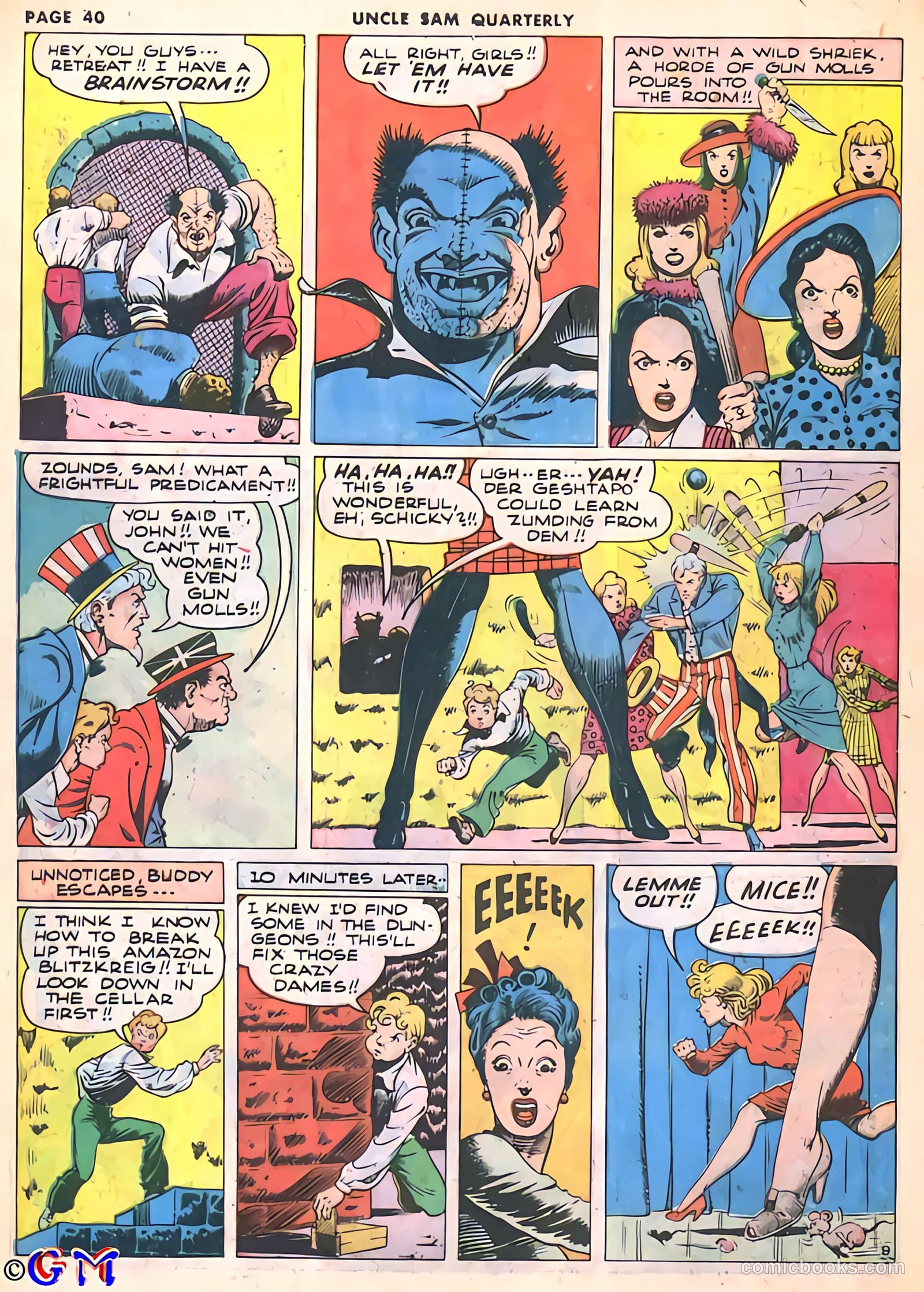 Uncle Sam Quarterly #3 (1942) — page 42 of 68