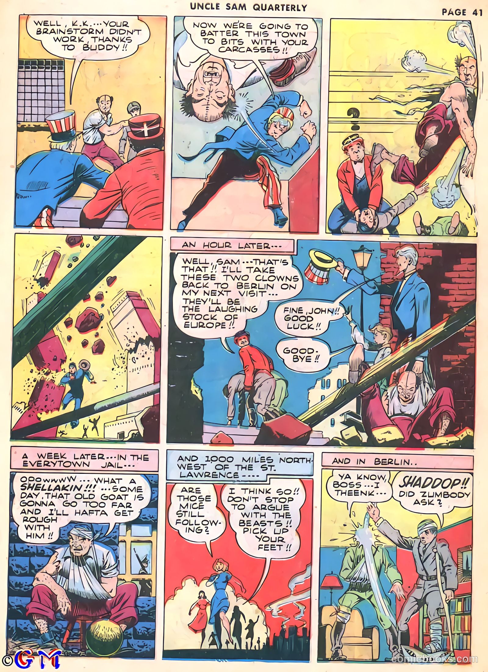 Uncle Sam Quarterly #3 (1942) — page 43 of 68