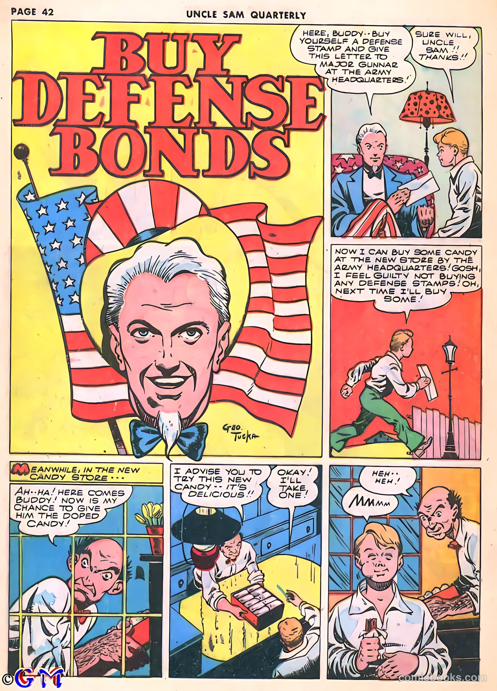Uncle Sam Quarterly #3 (1942) — page 44 of 68