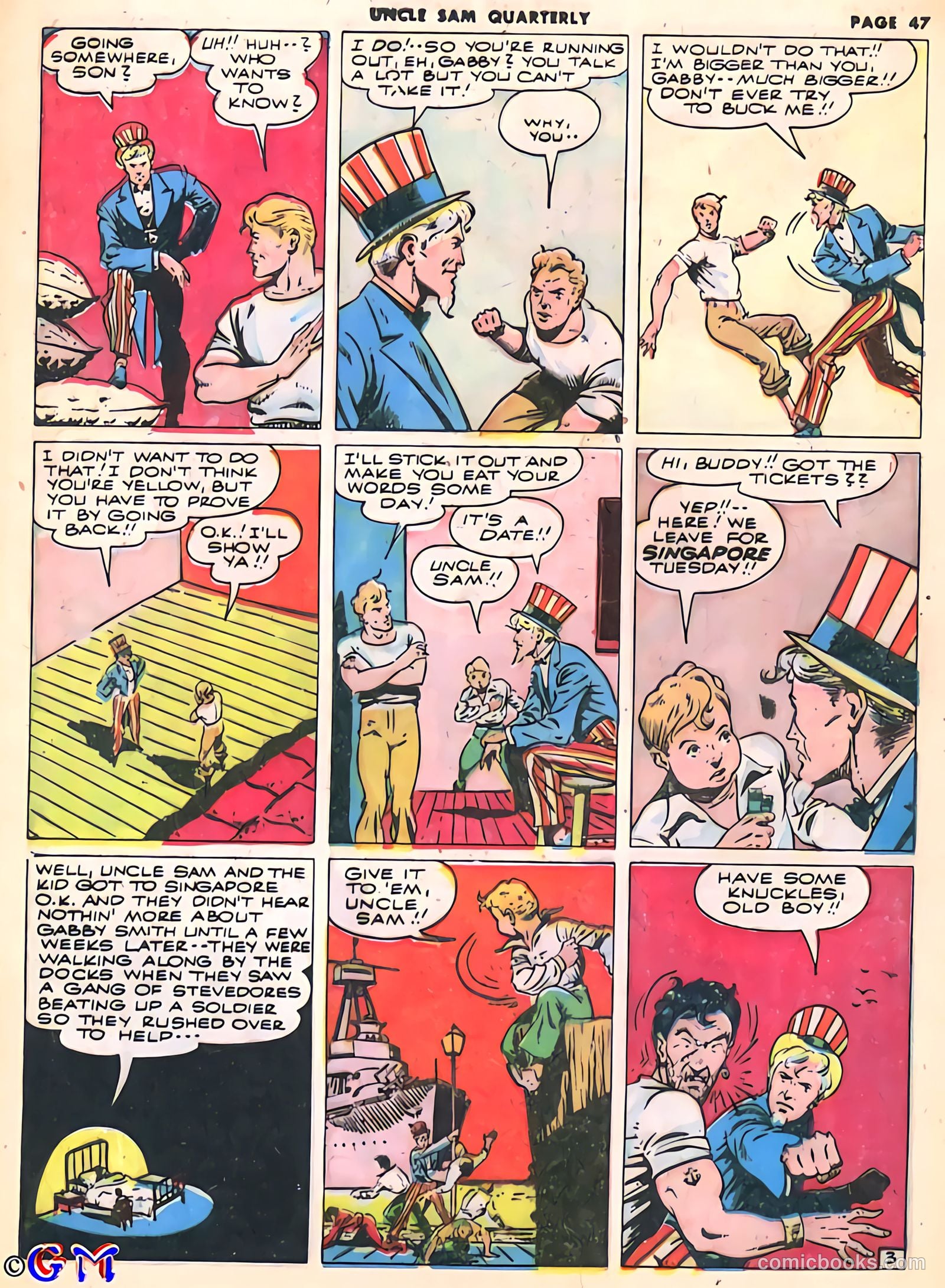 Uncle Sam Quarterly #3 (1942) — page 49 of 68