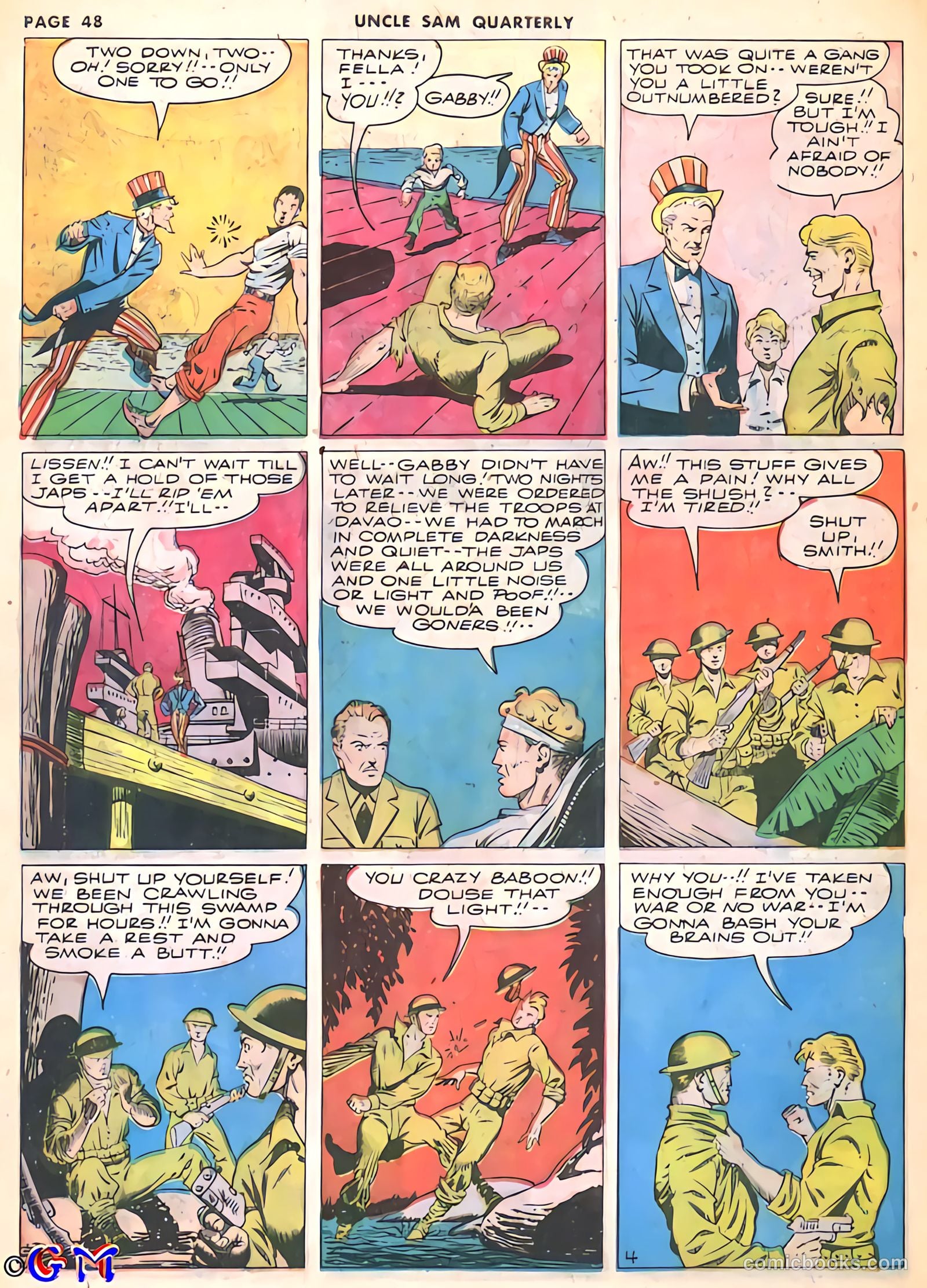 Uncle Sam Quarterly #3 (1942) — page 50 of 68