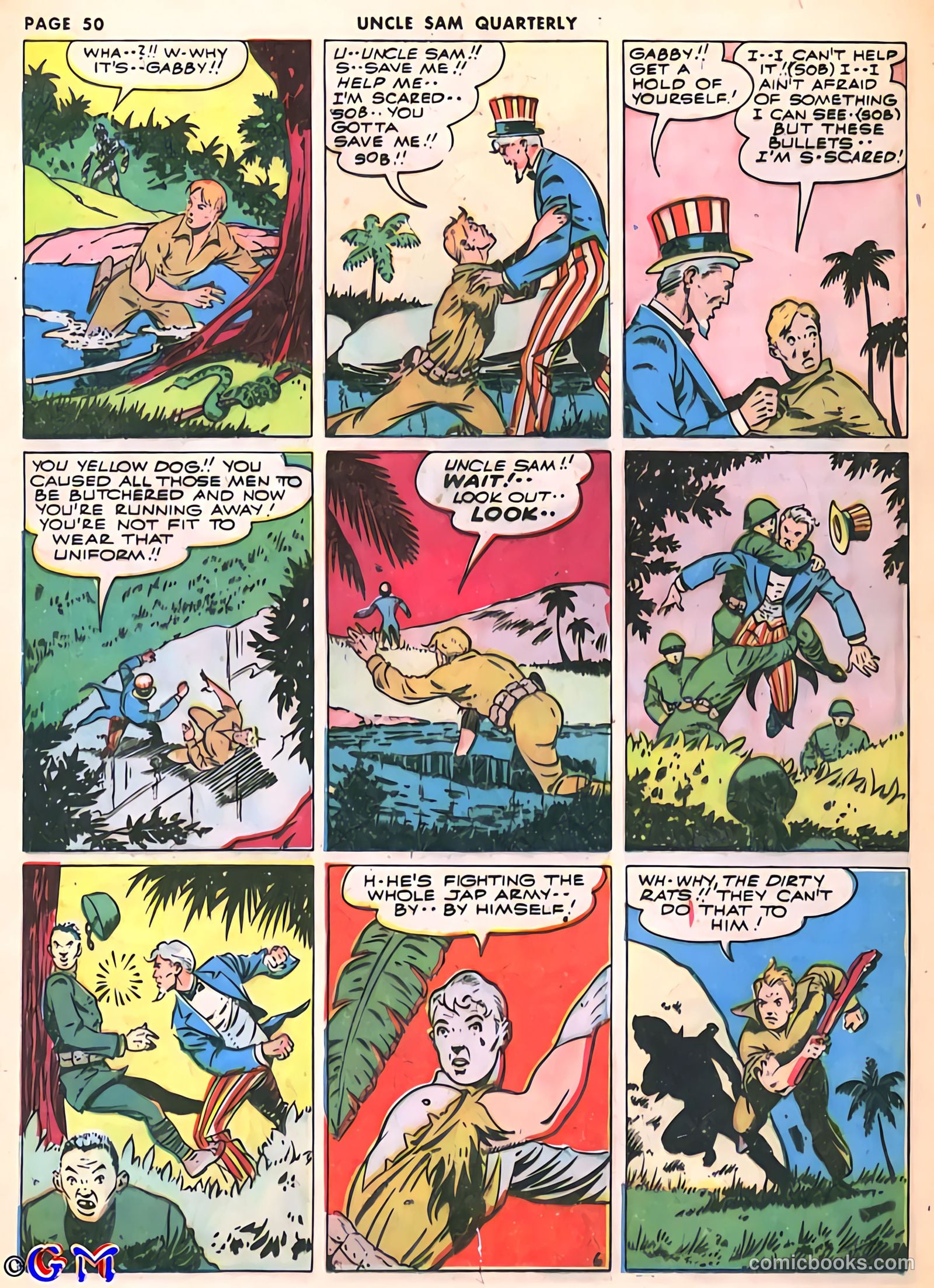 Uncle Sam Quarterly #3 (1942) — page 52 of 68