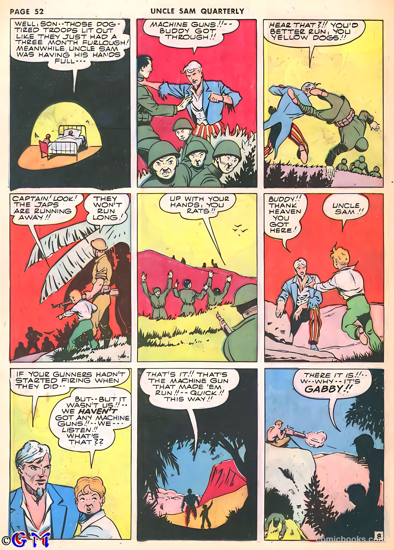 Uncle Sam Quarterly #3 (1942) — page 54 of 68