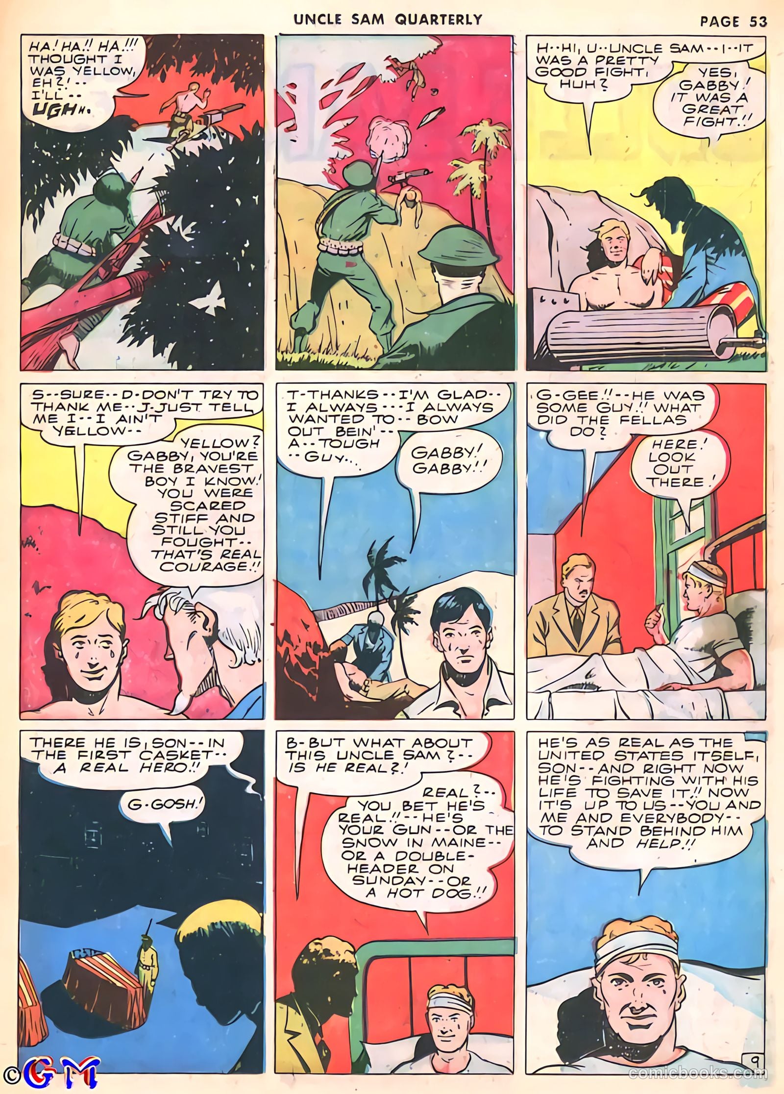 Uncle Sam Quarterly #3 (1942) — page 55 of 68