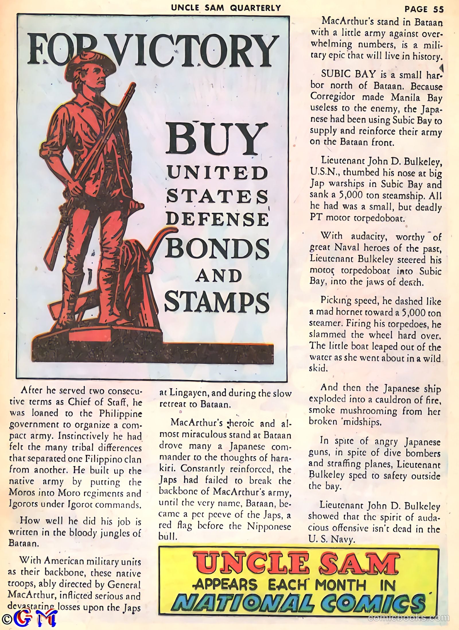 Uncle Sam Quarterly #3 (1942) — page 57 of 68