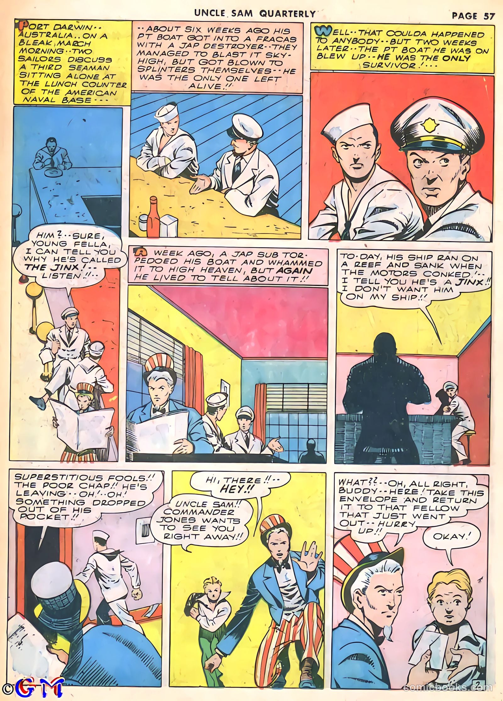 Uncle Sam Quarterly #3 (1942) — page 59 of 68