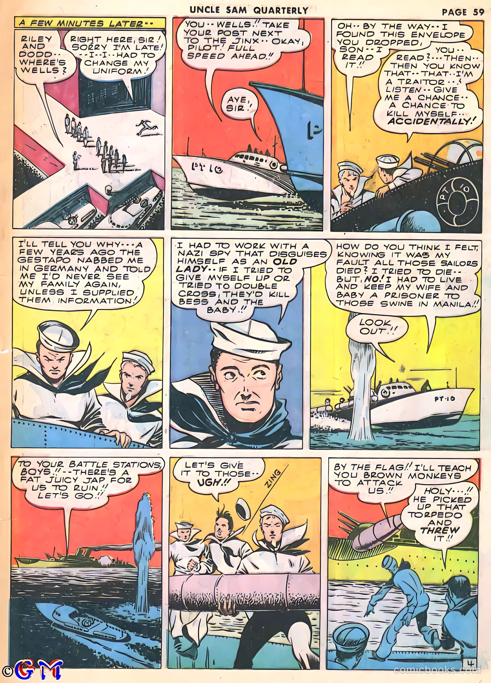 Uncle Sam Quarterly #3 (1942) — page 61 of 68
