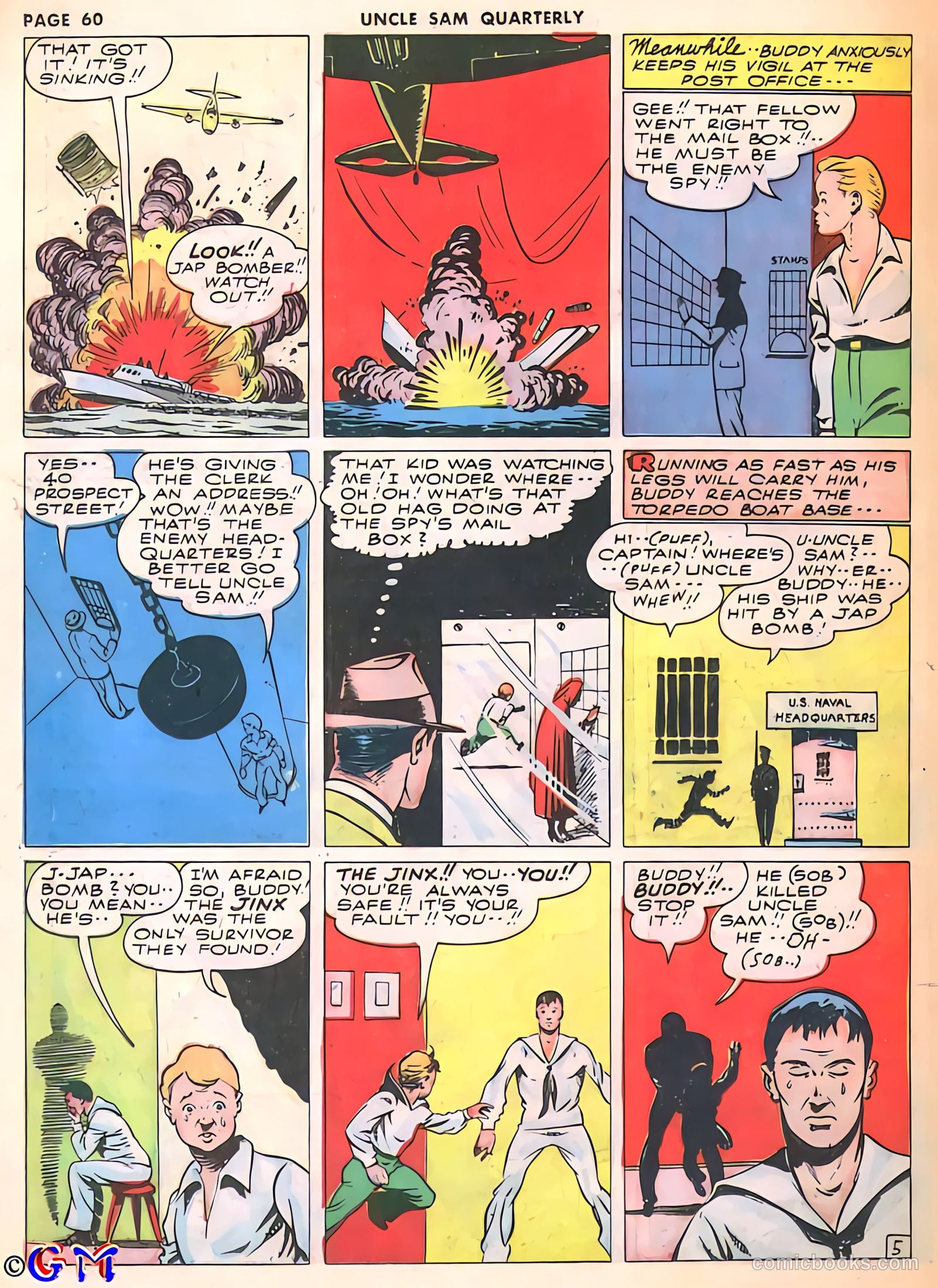 Uncle Sam Quarterly #3 (1942) — page 62 of 68