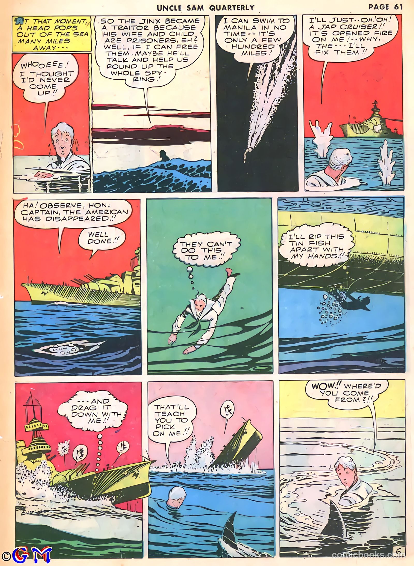 Uncle Sam Quarterly #3 (1942) — page 63 of 68