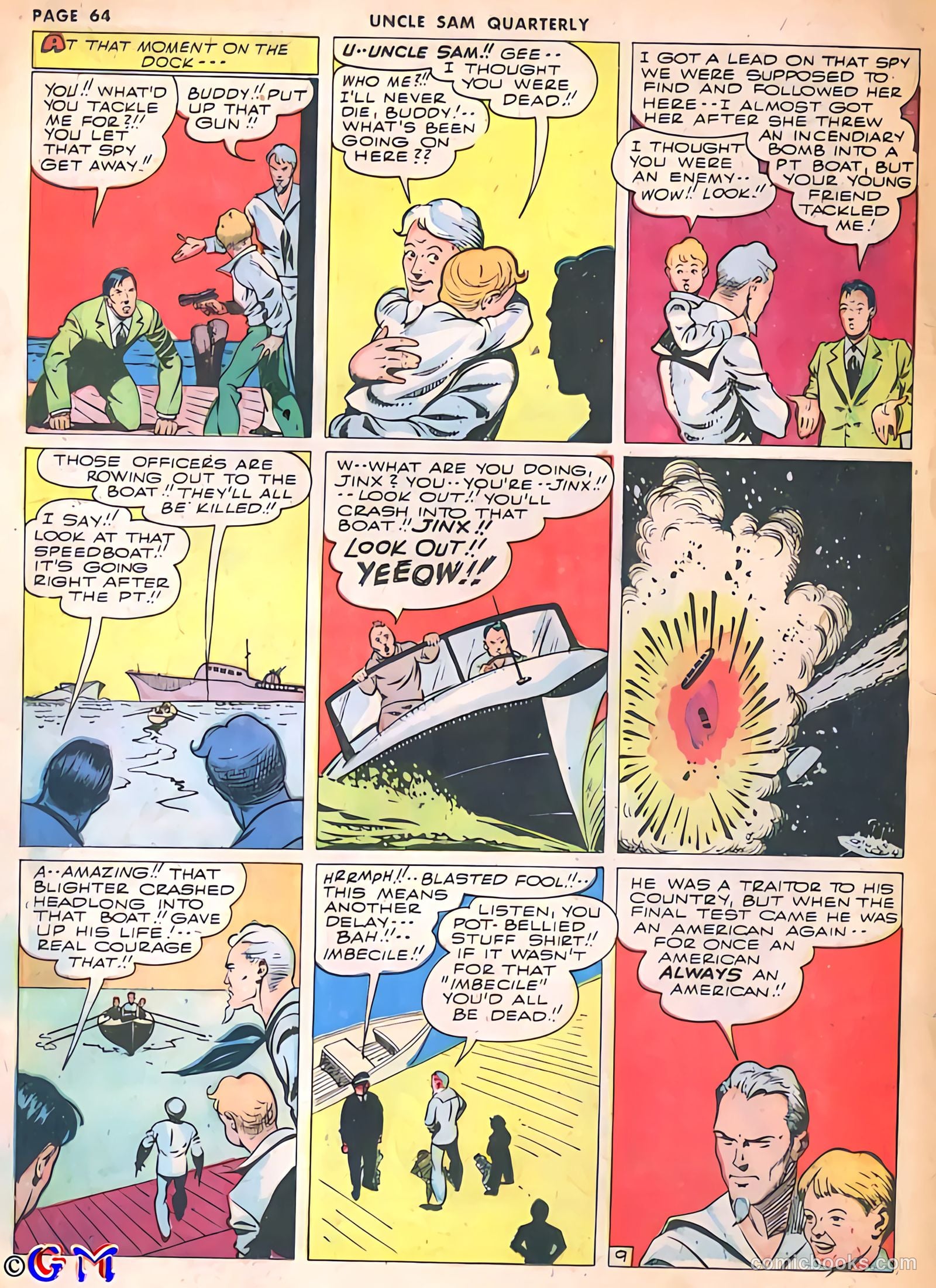 Uncle Sam Quarterly #3 (1942) — page 66 of 68