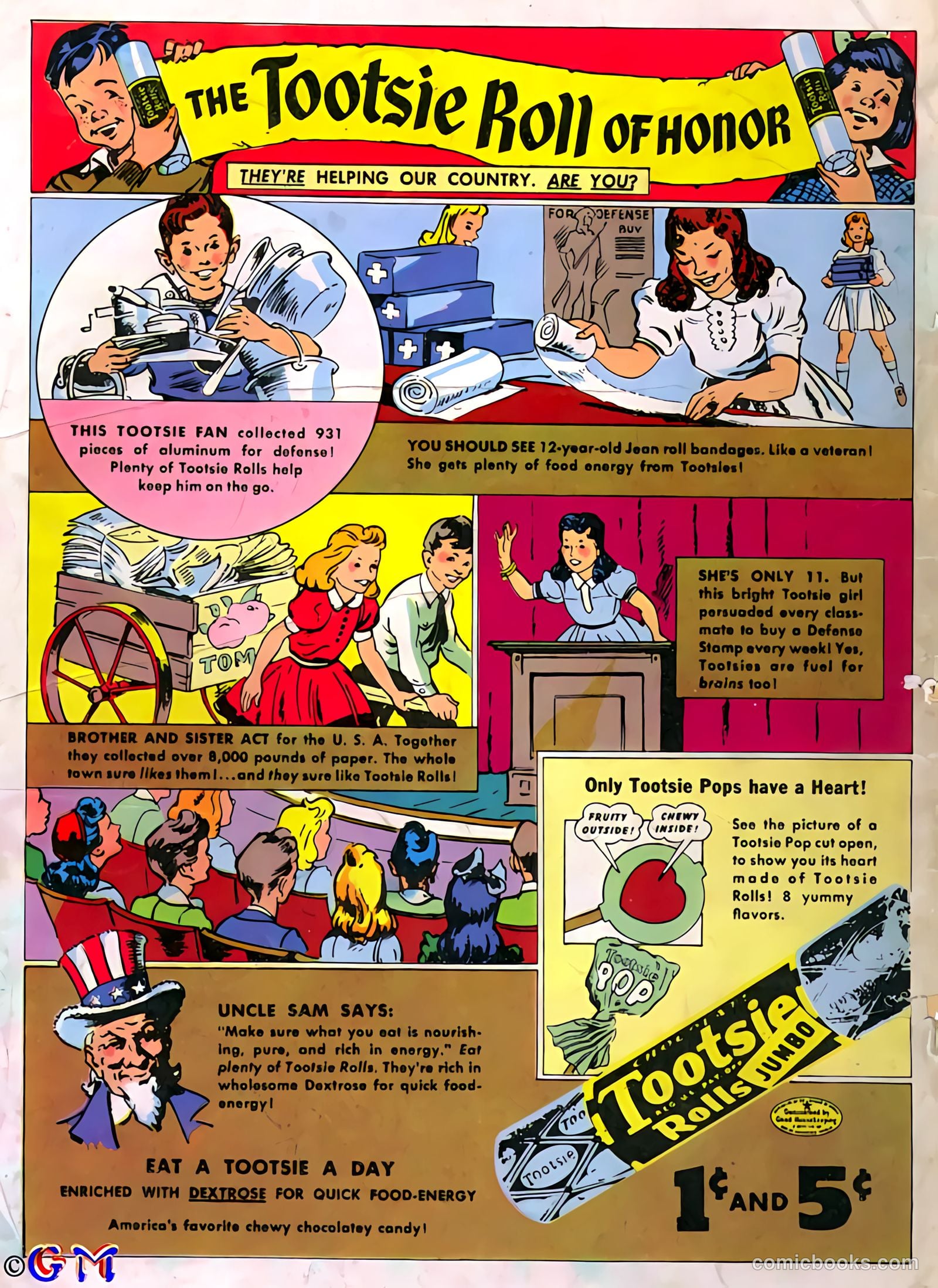 Uncle Sam Quarterly #3 (1942) — page 68 of 68