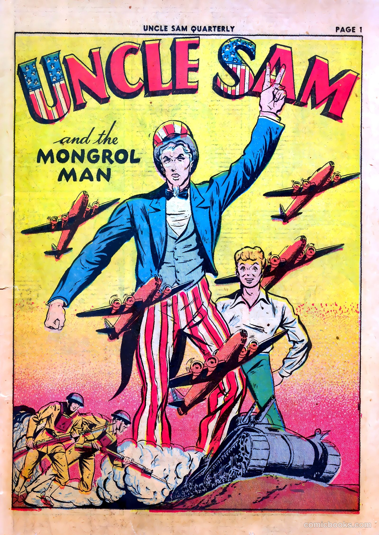 Uncle Sam Quarterly #4 (1942) — page 3 of 68