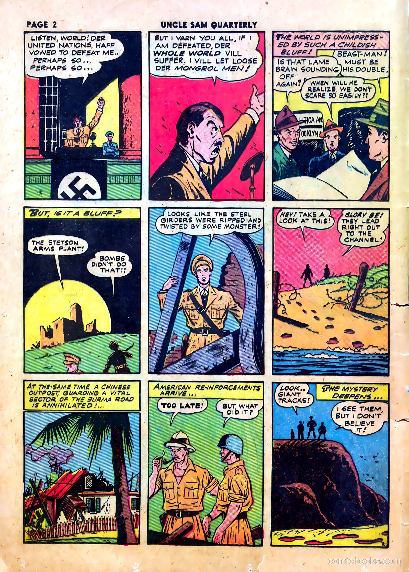 Uncle Sam Quarterly #4 (1942) — page 4 of 68