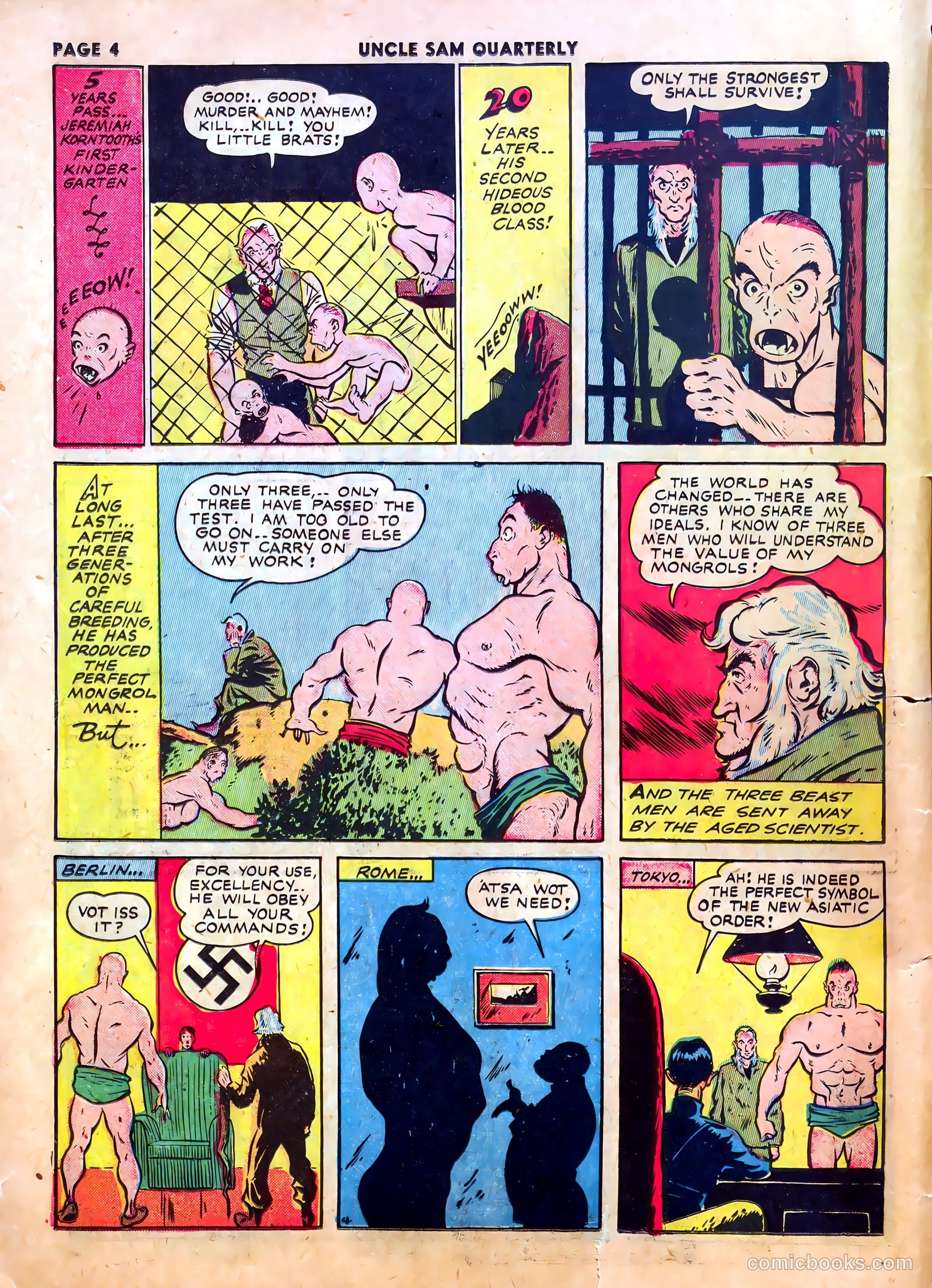 Uncle Sam Quarterly #4 (1942) — page 6 of 68