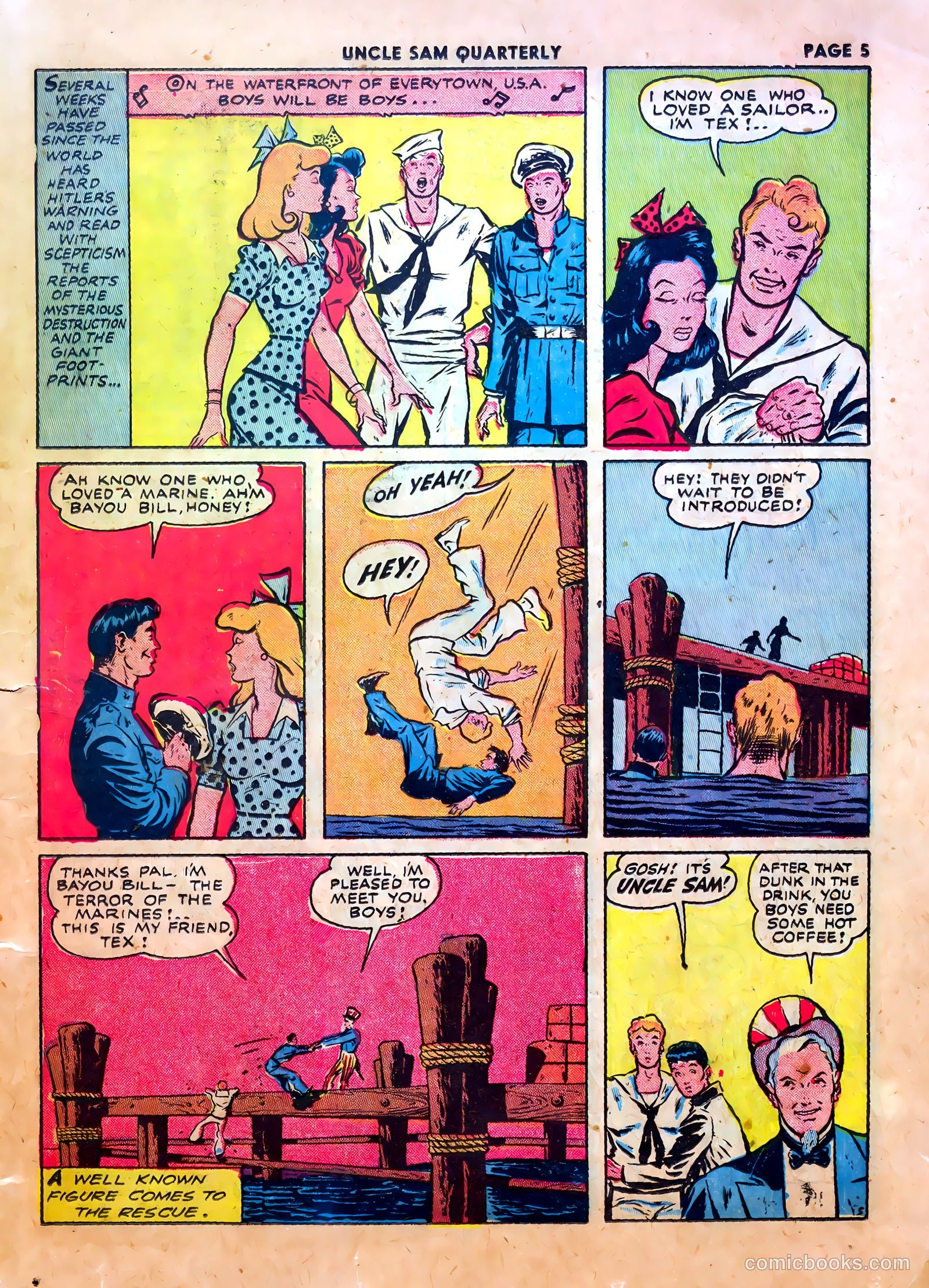 Uncle Sam Quarterly #4 (1942) — page 7 of 68