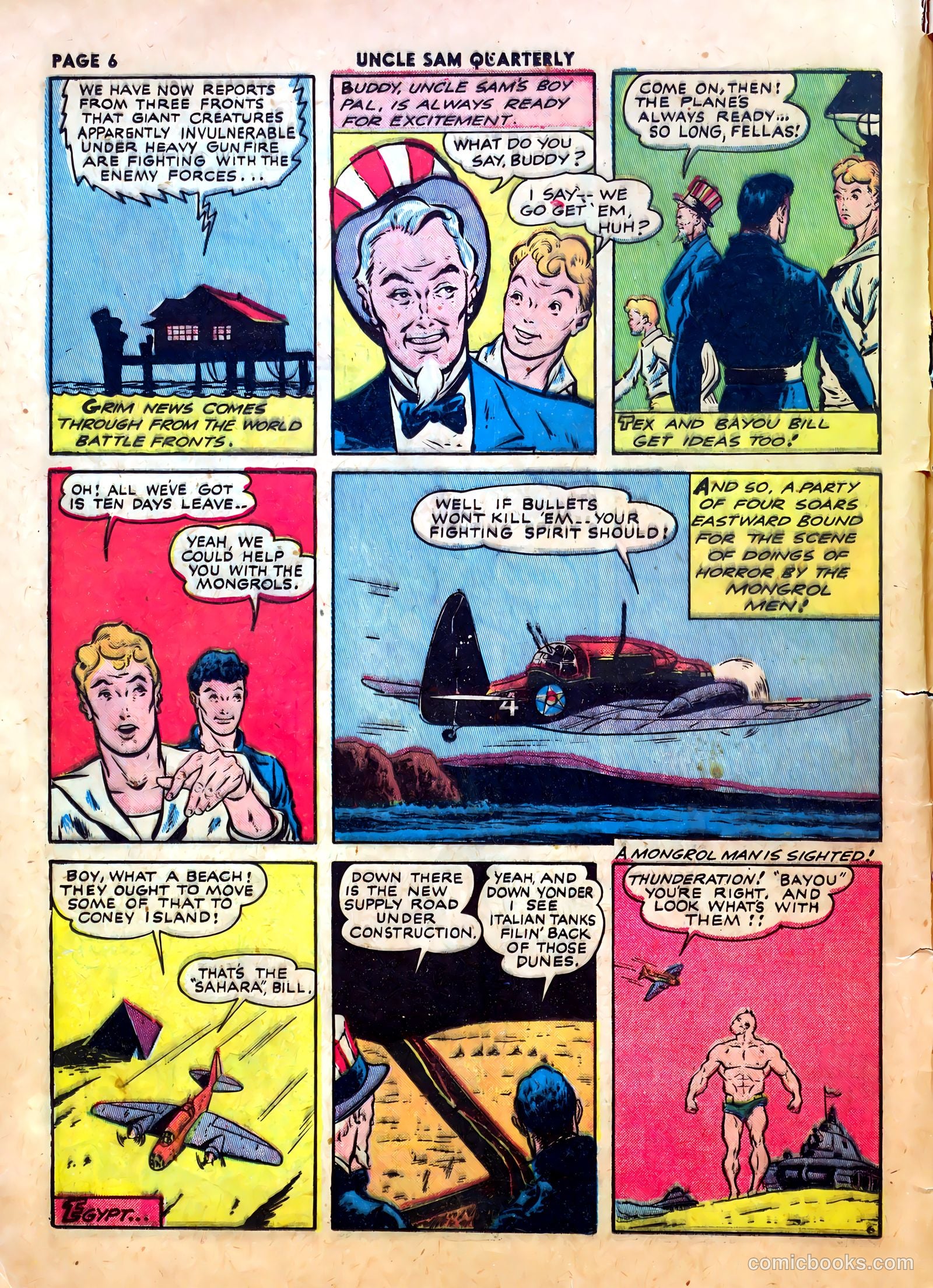 Uncle Sam Quarterly #4 (1942) — page 8 of 68