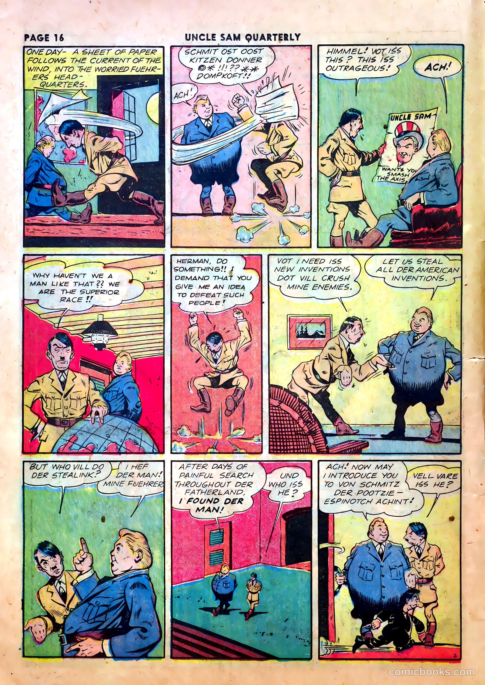 Uncle Sam Quarterly #4 (1942) — page 18 of 68