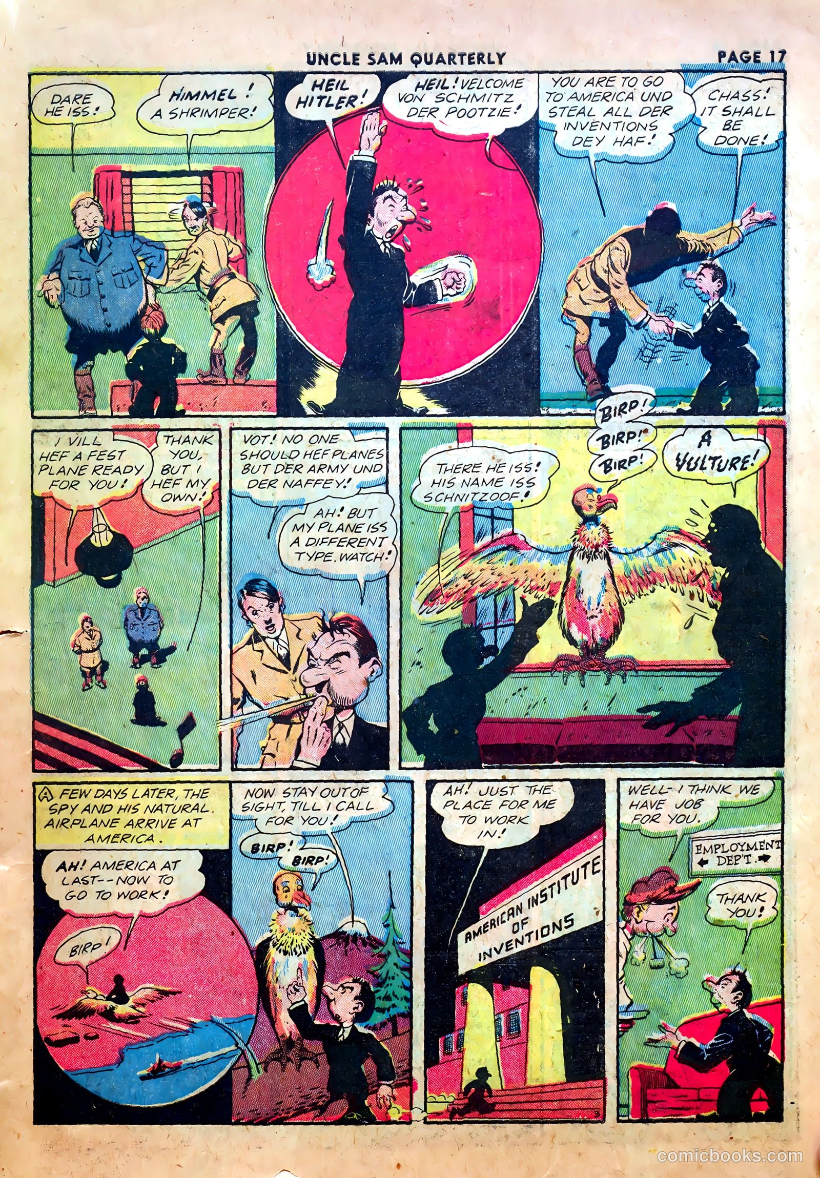 Uncle Sam Quarterly #4 (1942) — page 19 of 68