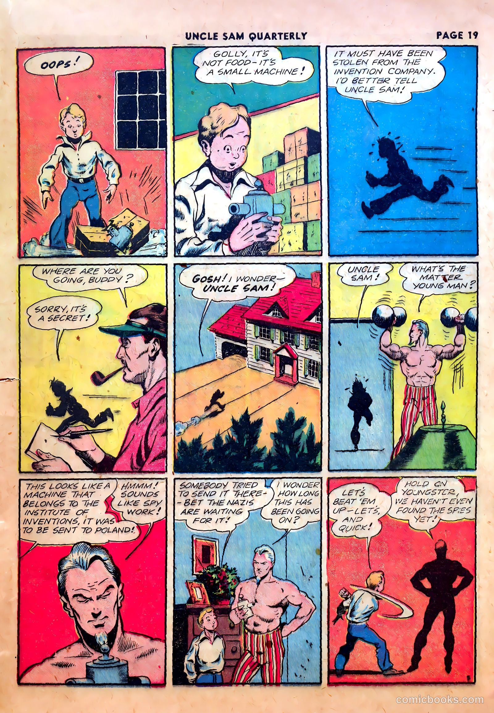Uncle Sam Quarterly #4 (1942) — page 21 of 68