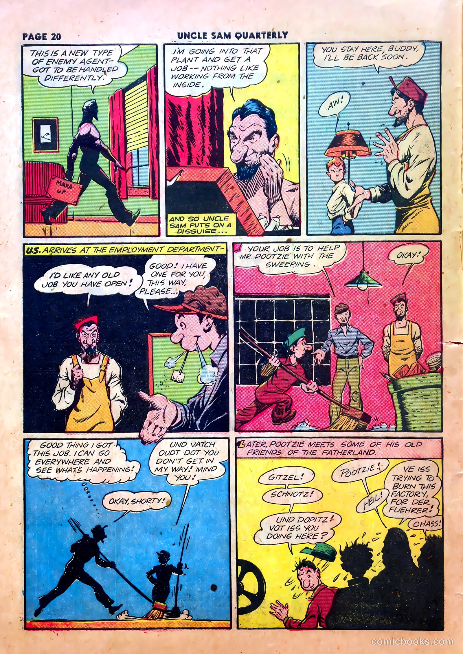 Uncle Sam Quarterly #4 (1942) — page 22 of 68