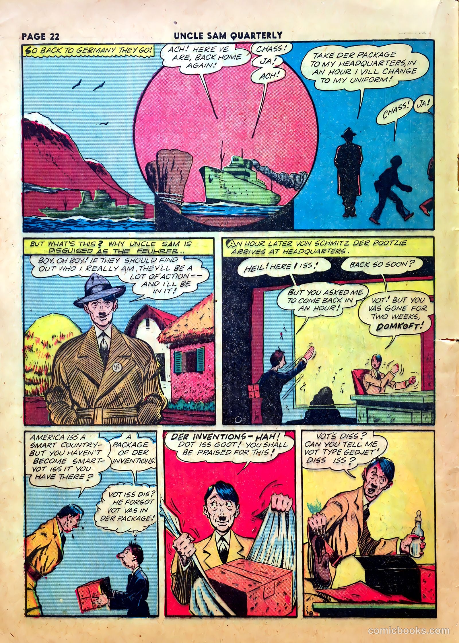 Uncle Sam Quarterly #4 (1942) — page 24 of 68