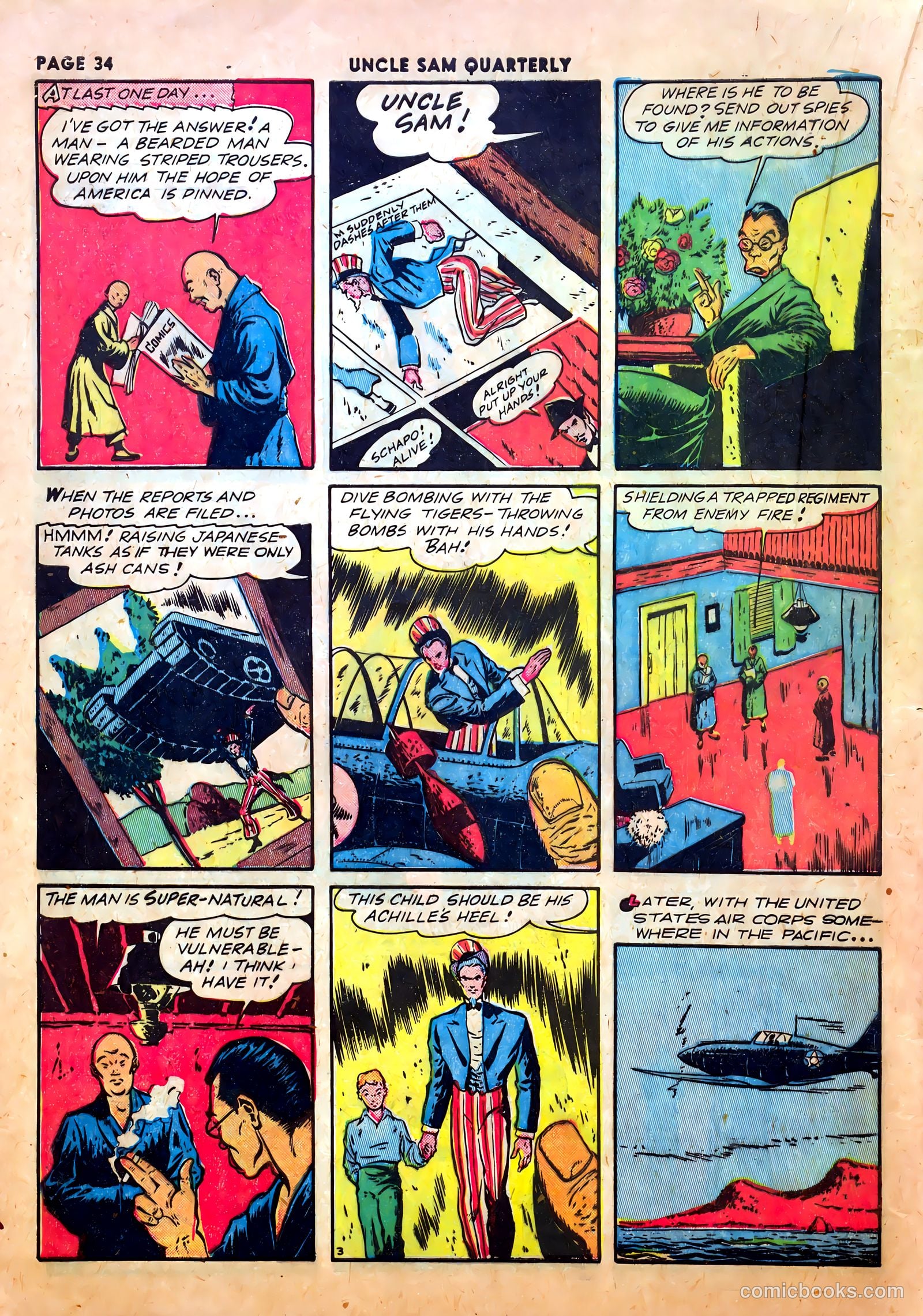 Uncle Sam Quarterly #4 (1942) — page 36 of 68