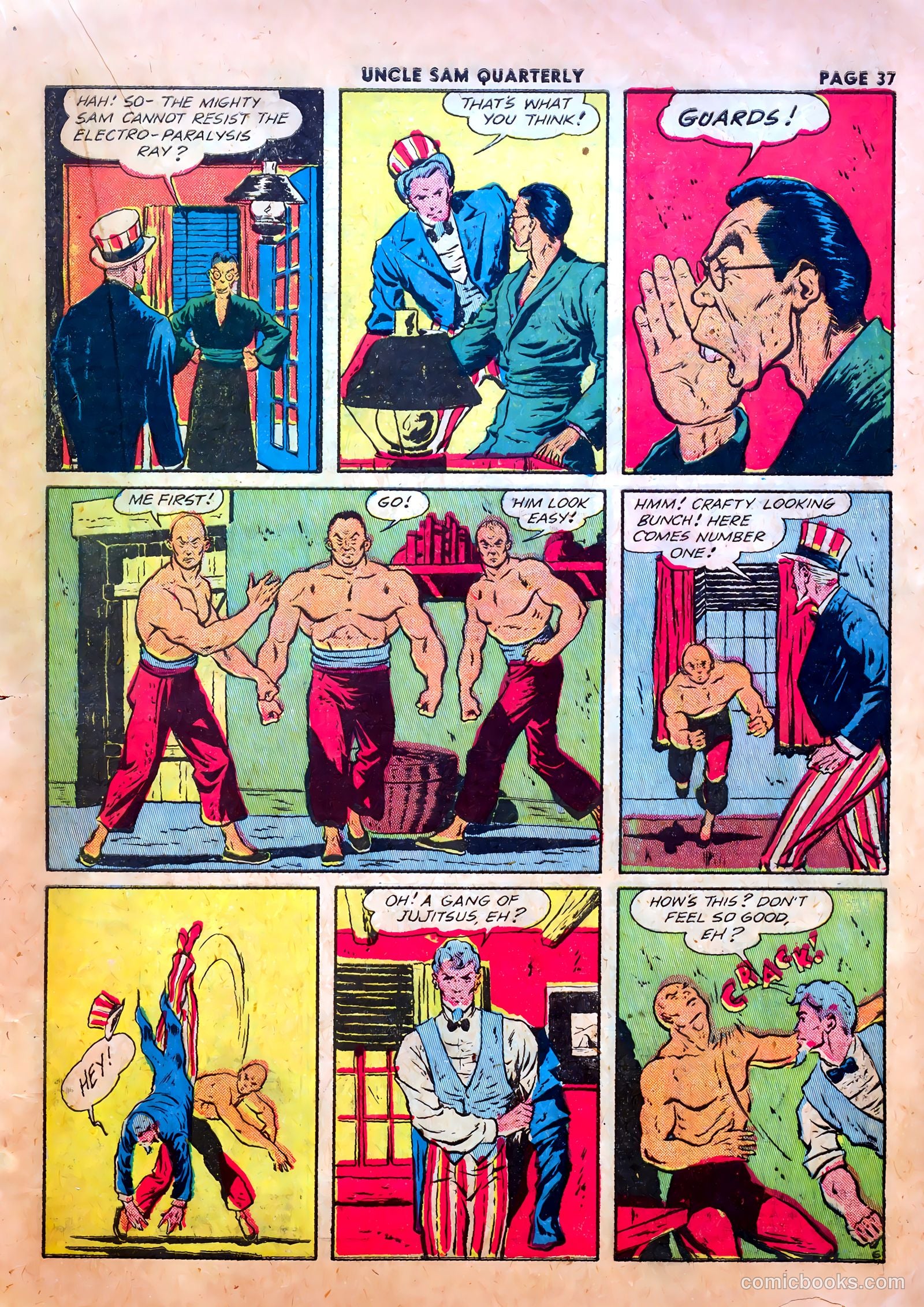 Uncle Sam Quarterly #4 (1942) — page 39 of 68