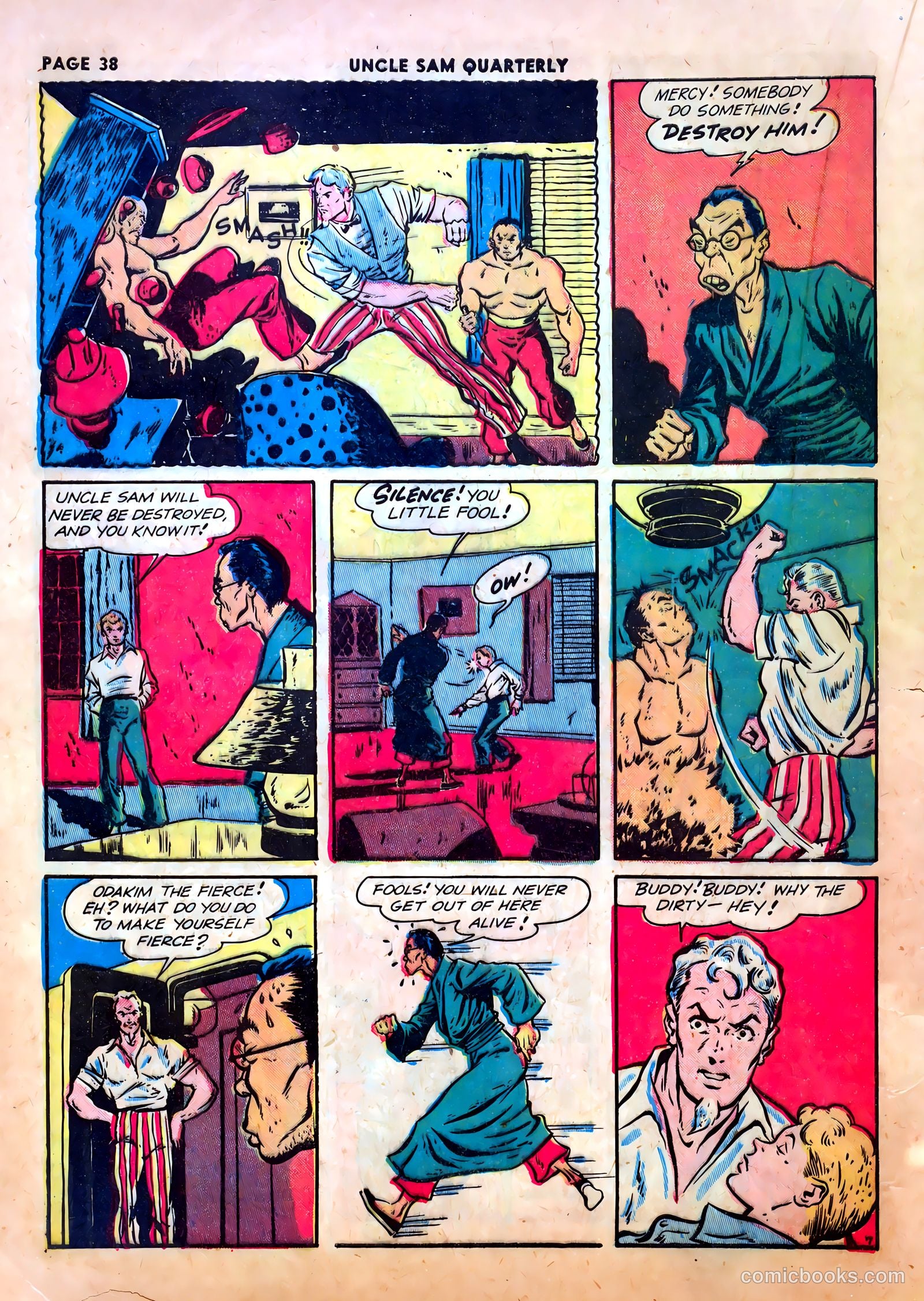 Uncle Sam Quarterly #4 (1942) — page 40 of 68