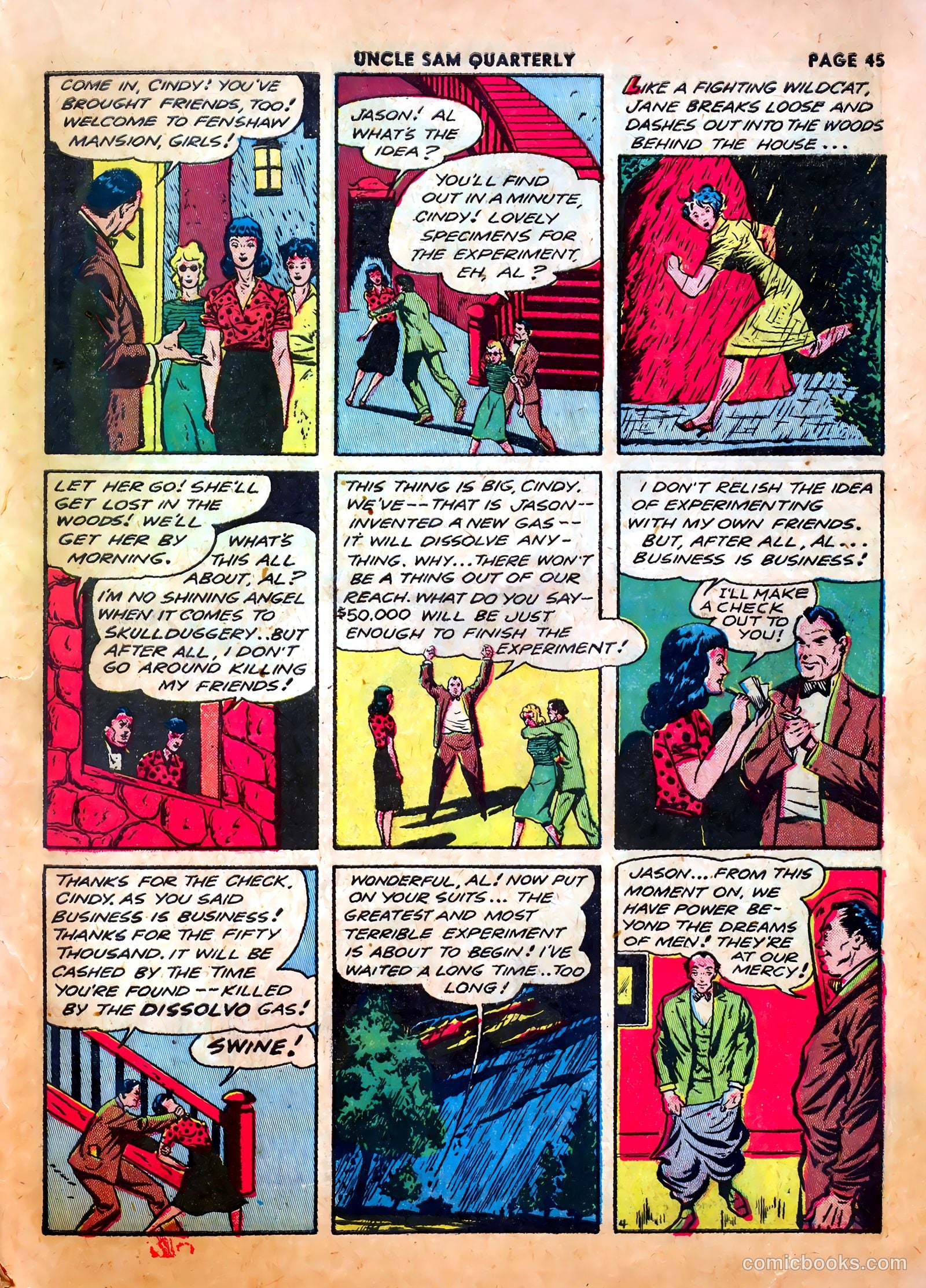 Uncle Sam Quarterly #4 (1942) — page 47 of 68