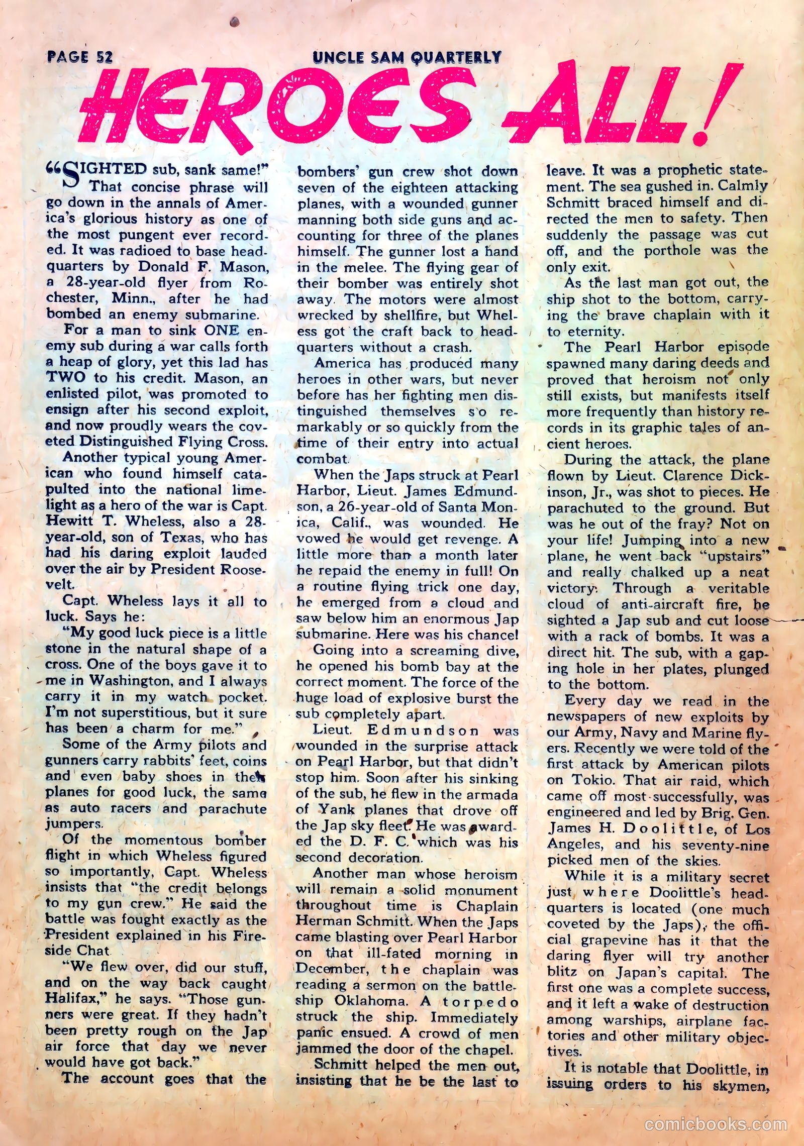 Uncle Sam Quarterly #4 (1942) — page 54 of 68