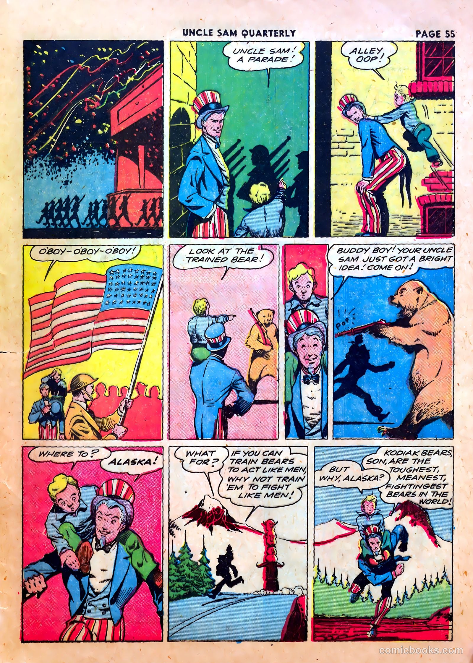 Uncle Sam Quarterly #4 (1942) — page 57 of 68
