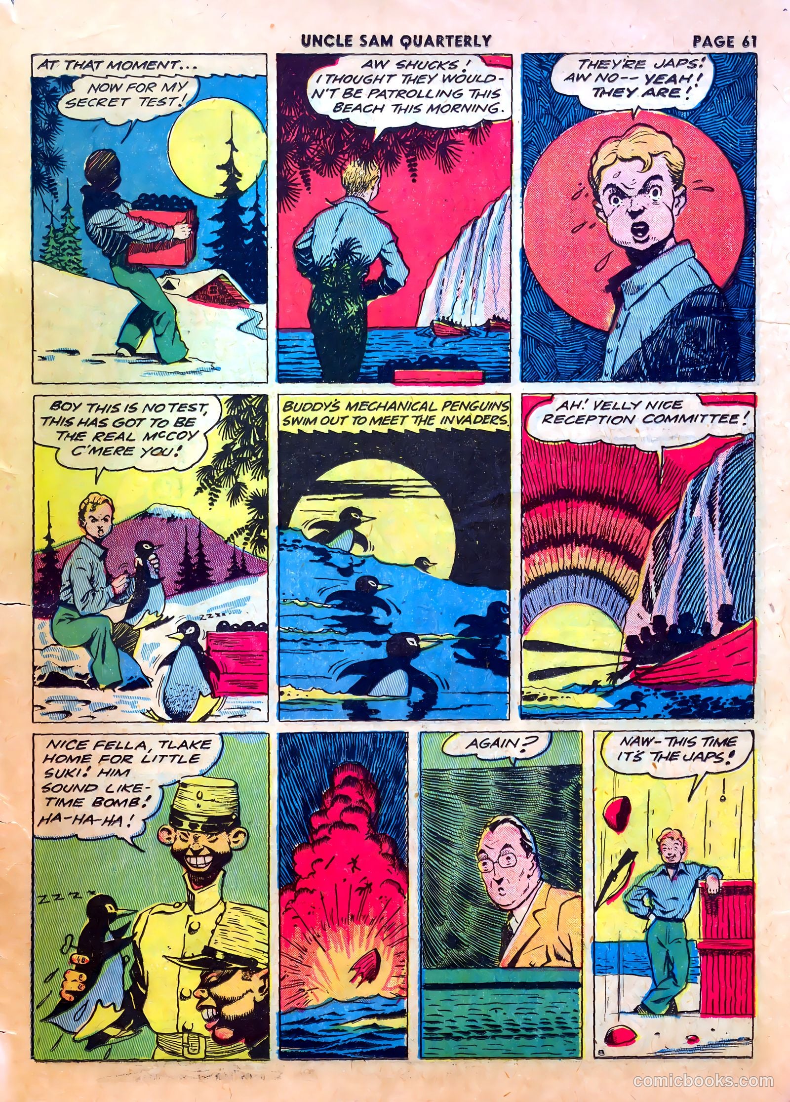 Uncle Sam Quarterly #4 (1942) — page 63 of 68