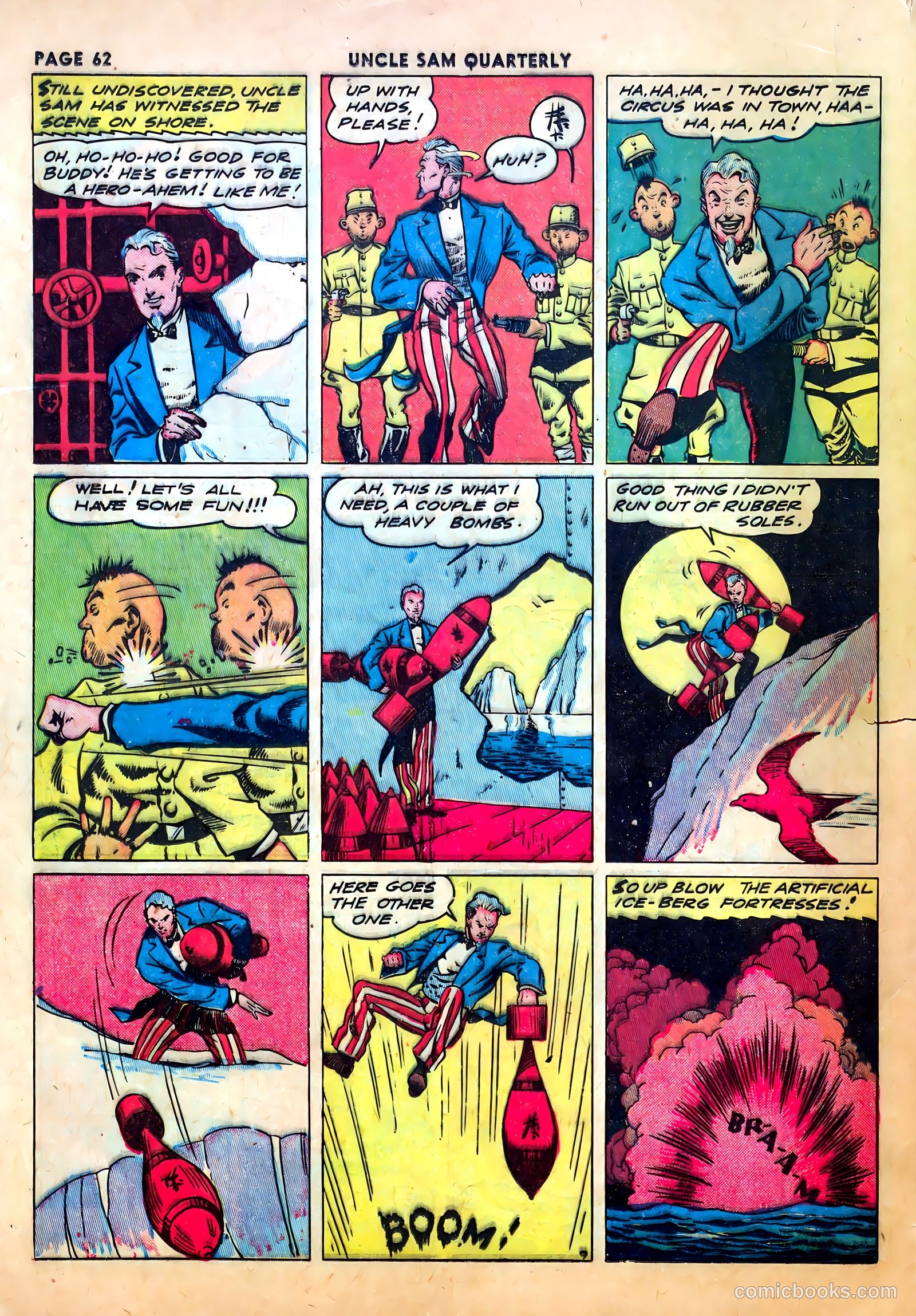 Uncle Sam Quarterly #4 (1942) — page 64 of 68