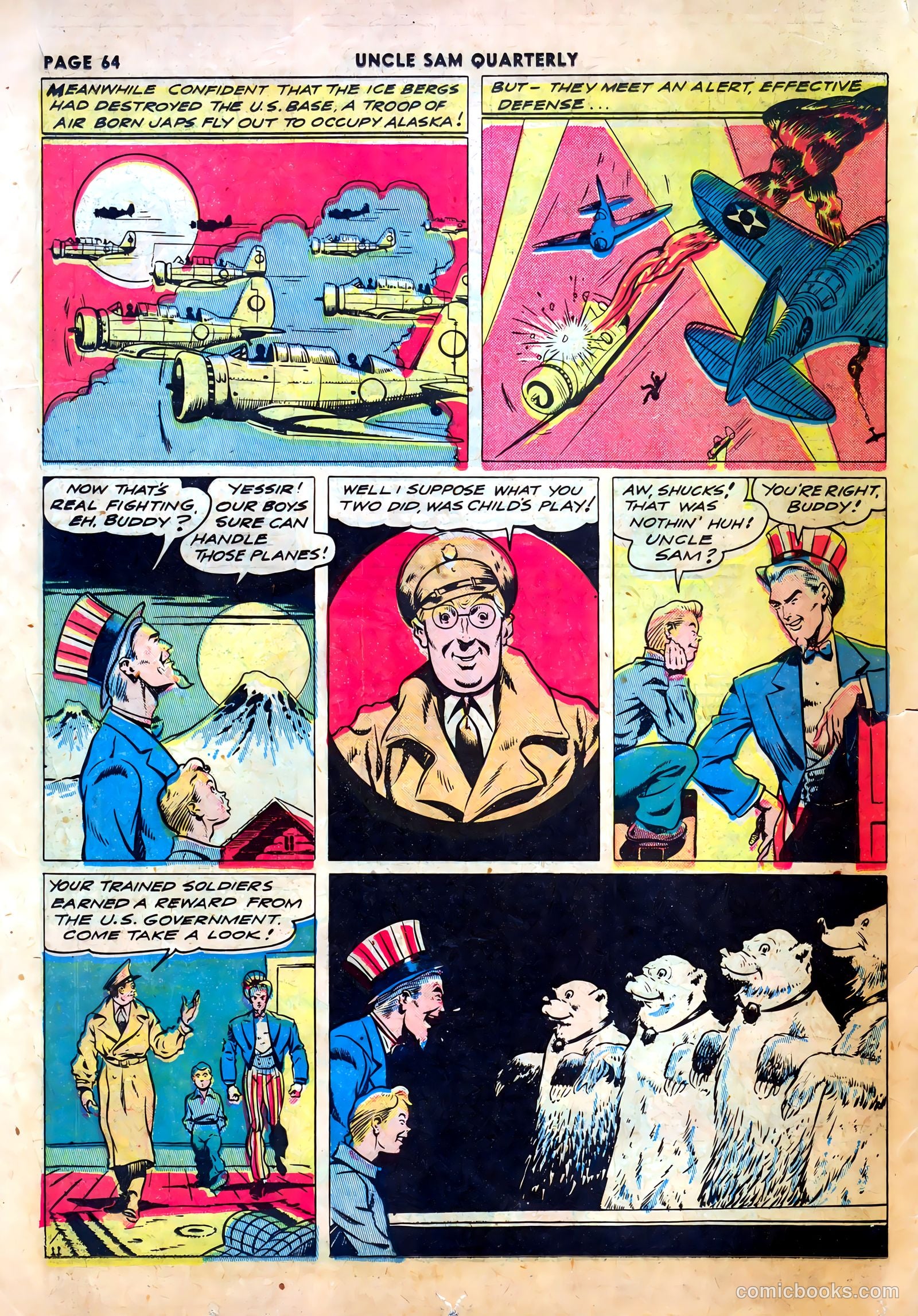 Uncle Sam Quarterly #4 (1942) — page 66 of 68