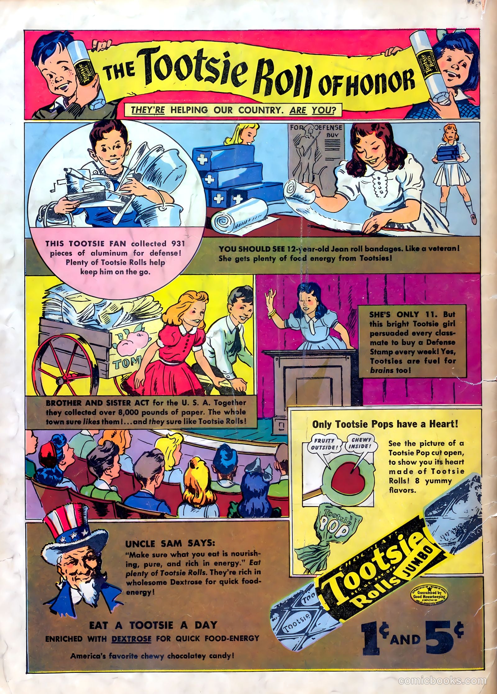 Uncle Sam Quarterly #4 (1942) — page 68 of 68