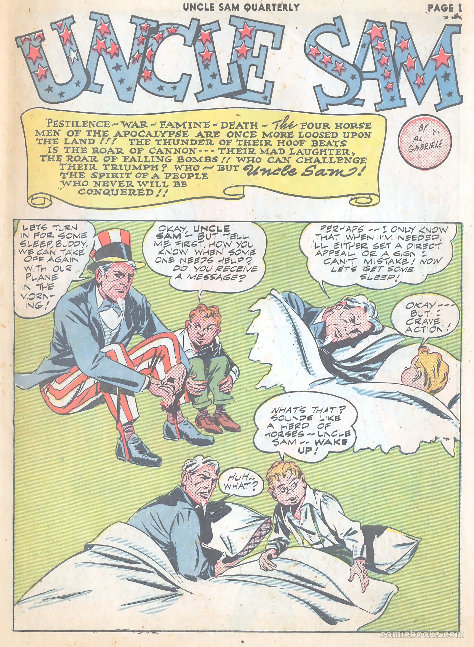 Uncle Sam Quarterly #5 (1942) — page 3 of 69