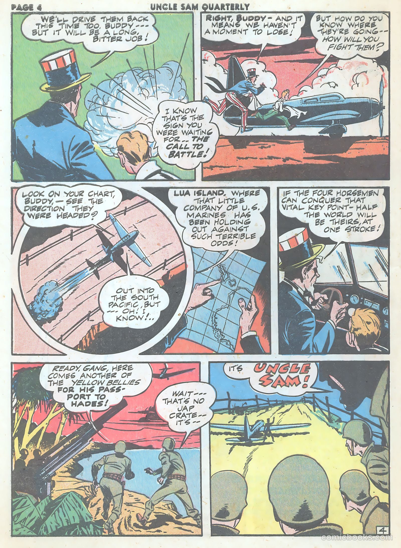 Uncle Sam Quarterly #5 (1942) — page 6 of 69
