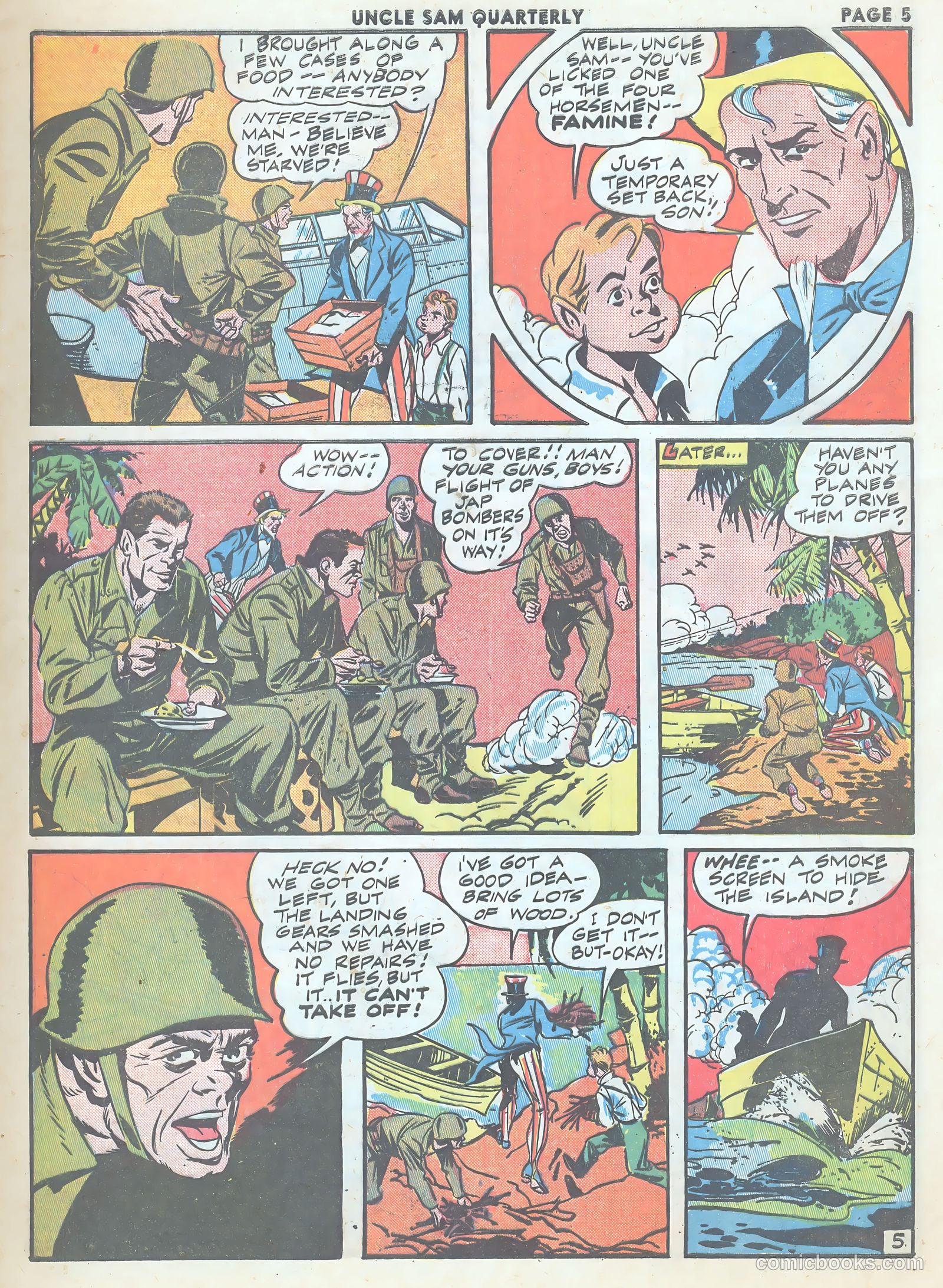 Uncle Sam Quarterly #5 (1942) — page 7 of 69
