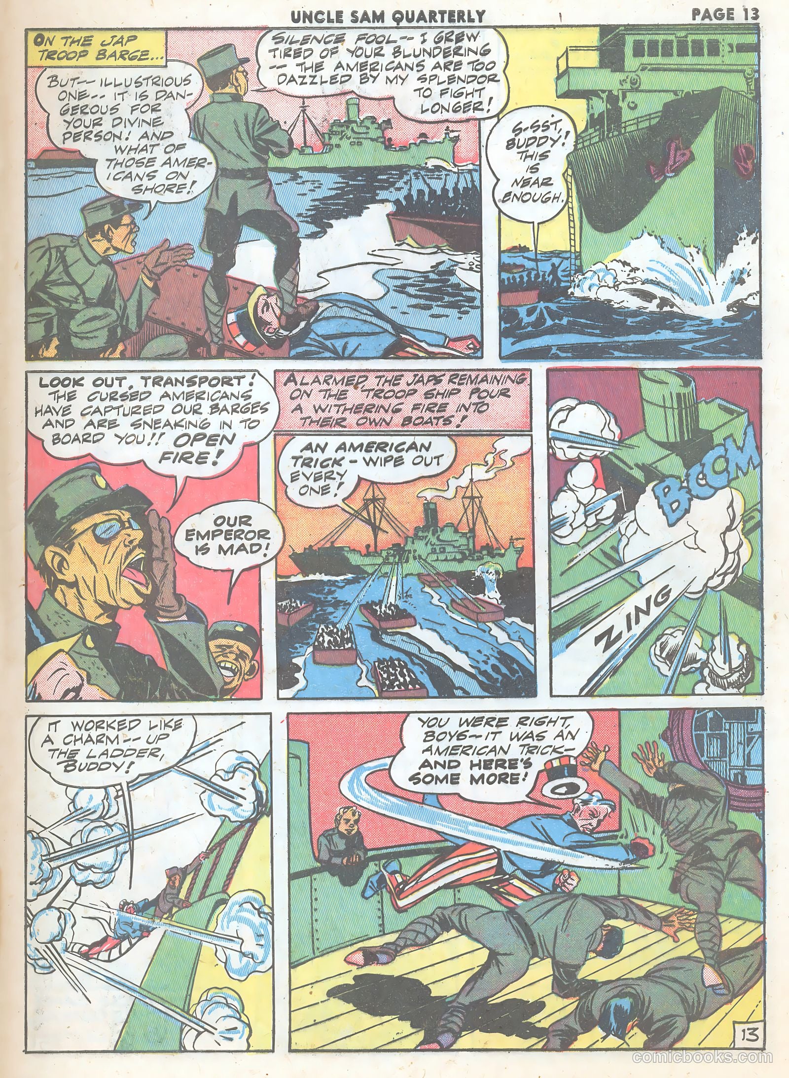 Uncle Sam Quarterly #5 (1942) — page 15 of 69