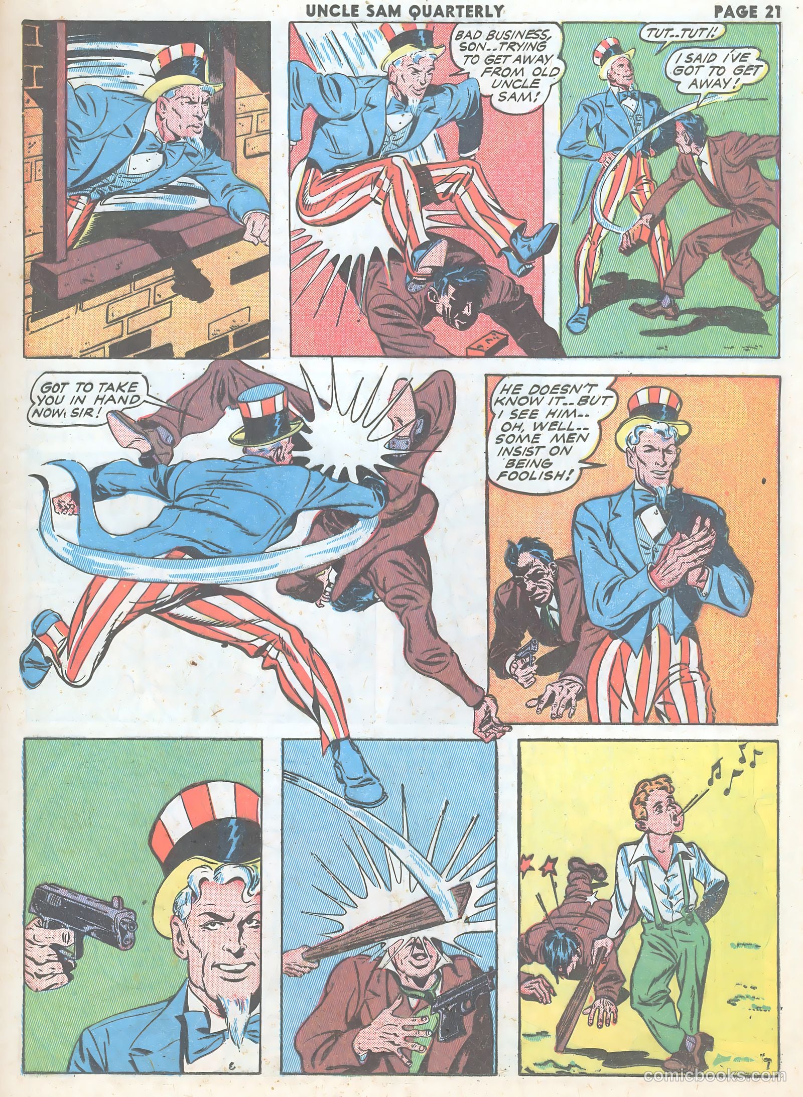 Uncle Sam Quarterly #5 (1942) — page 23 of 69