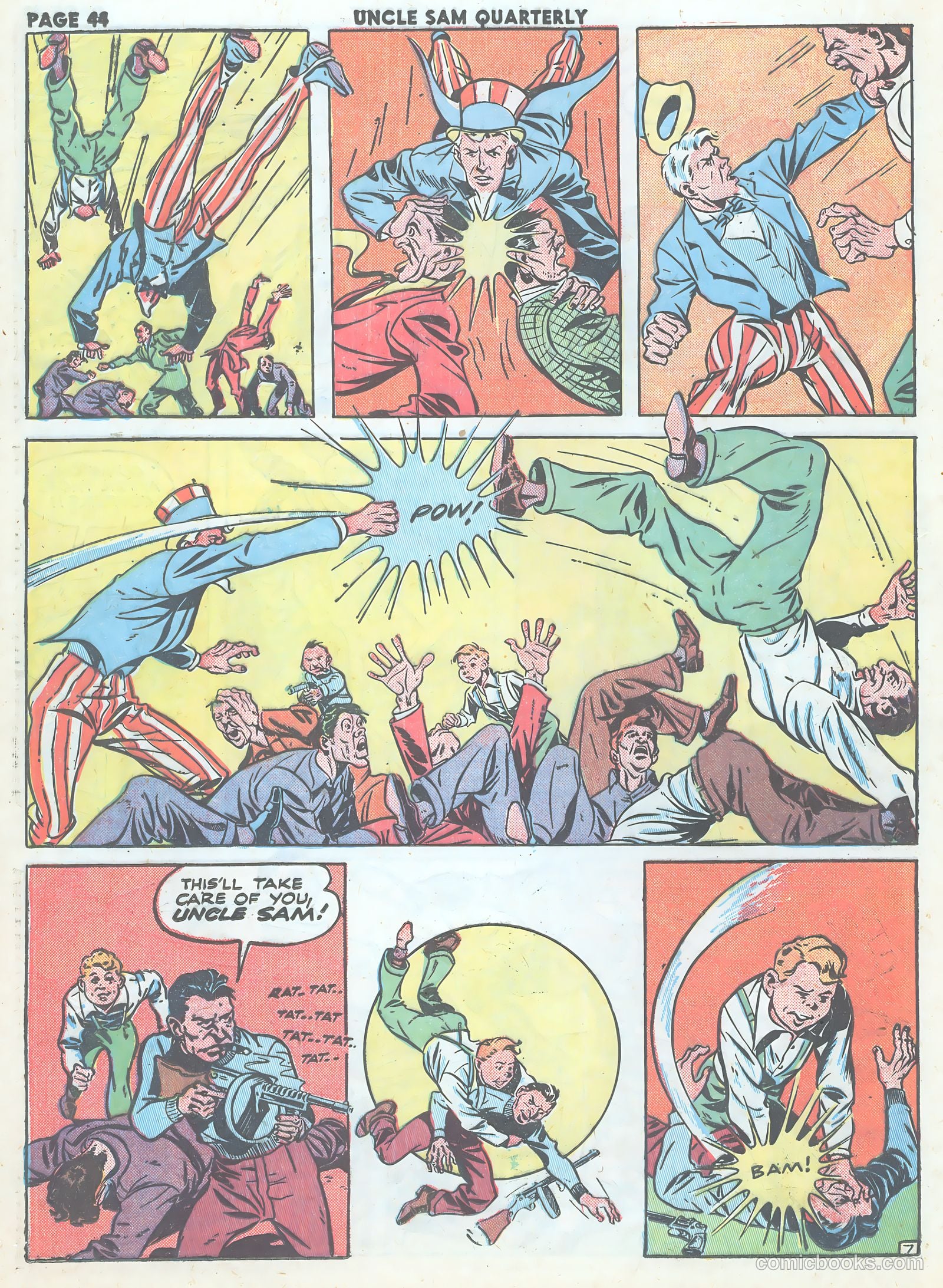 Uncle Sam Quarterly #5 (1942) — page 46 of 69