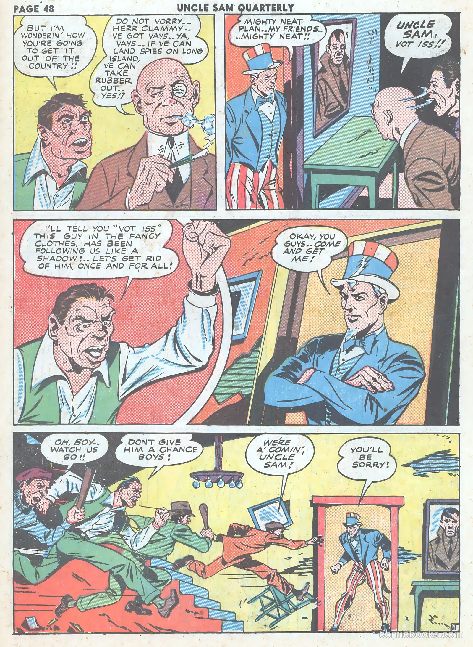 Uncle Sam Quarterly #5 (1942) — page 50 of 69