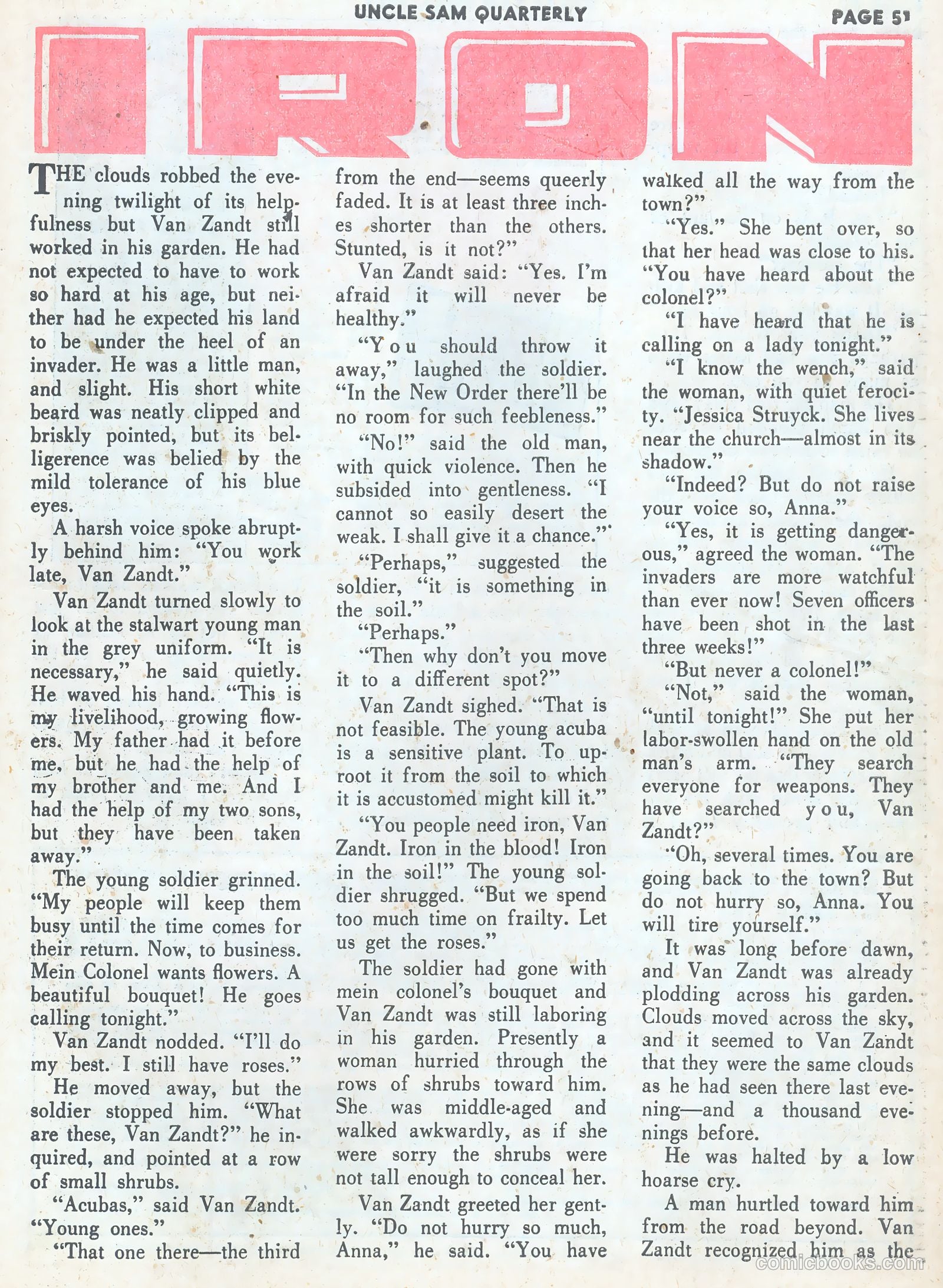 Uncle Sam Quarterly #5 (1942) — page 53 of 69